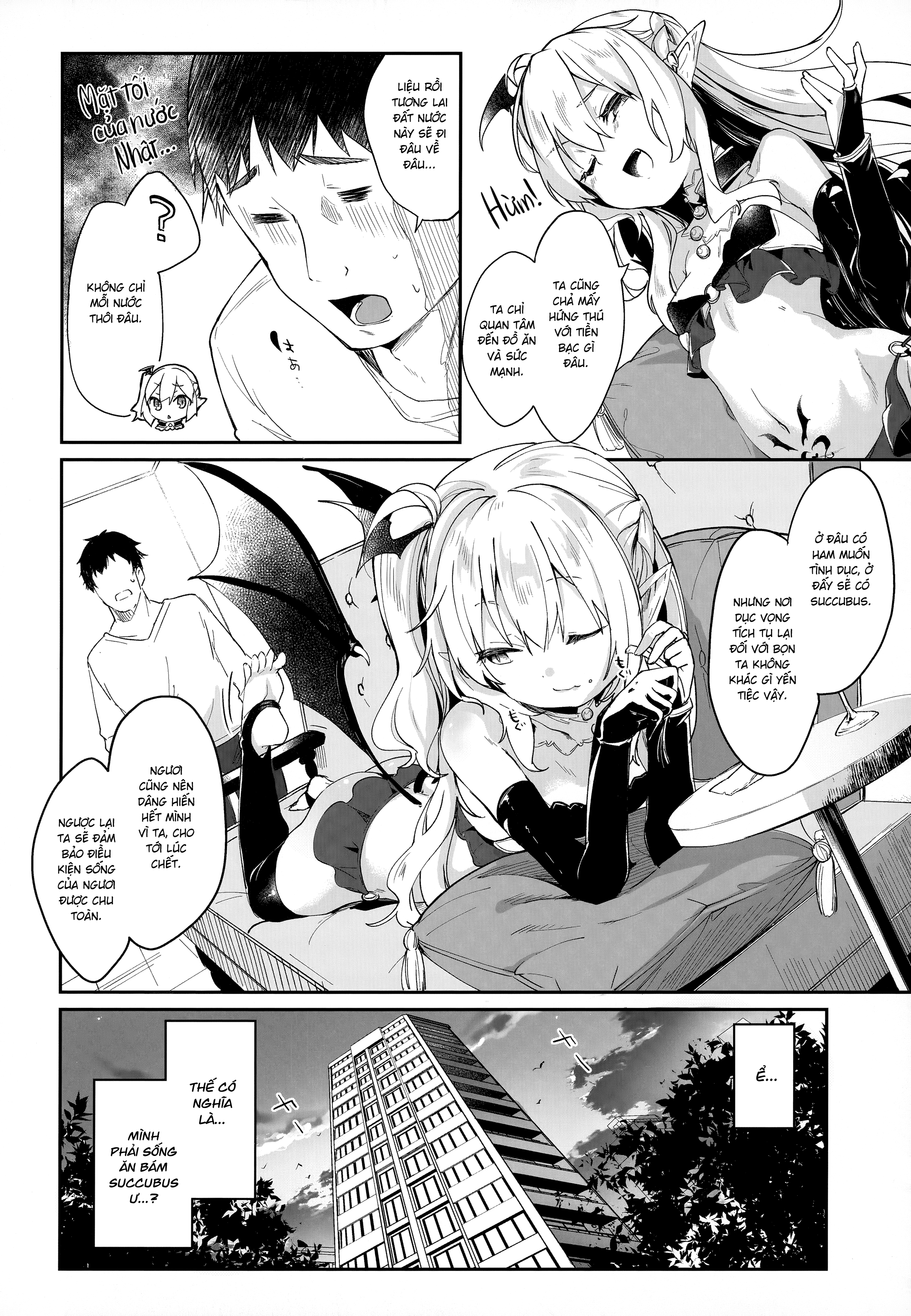 Đọc truyện hentai Nô Lệ Của Tiểu Succubus - Chap 3