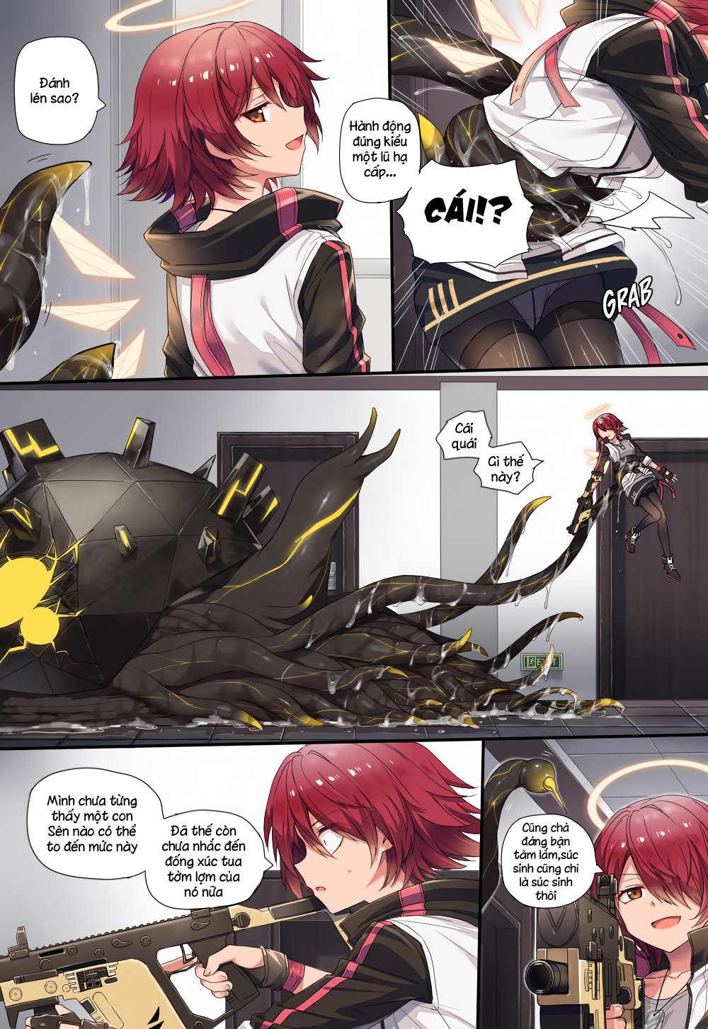 Đọc truyện hentai Untitled - Exusiai (Arknights) - Oneshot