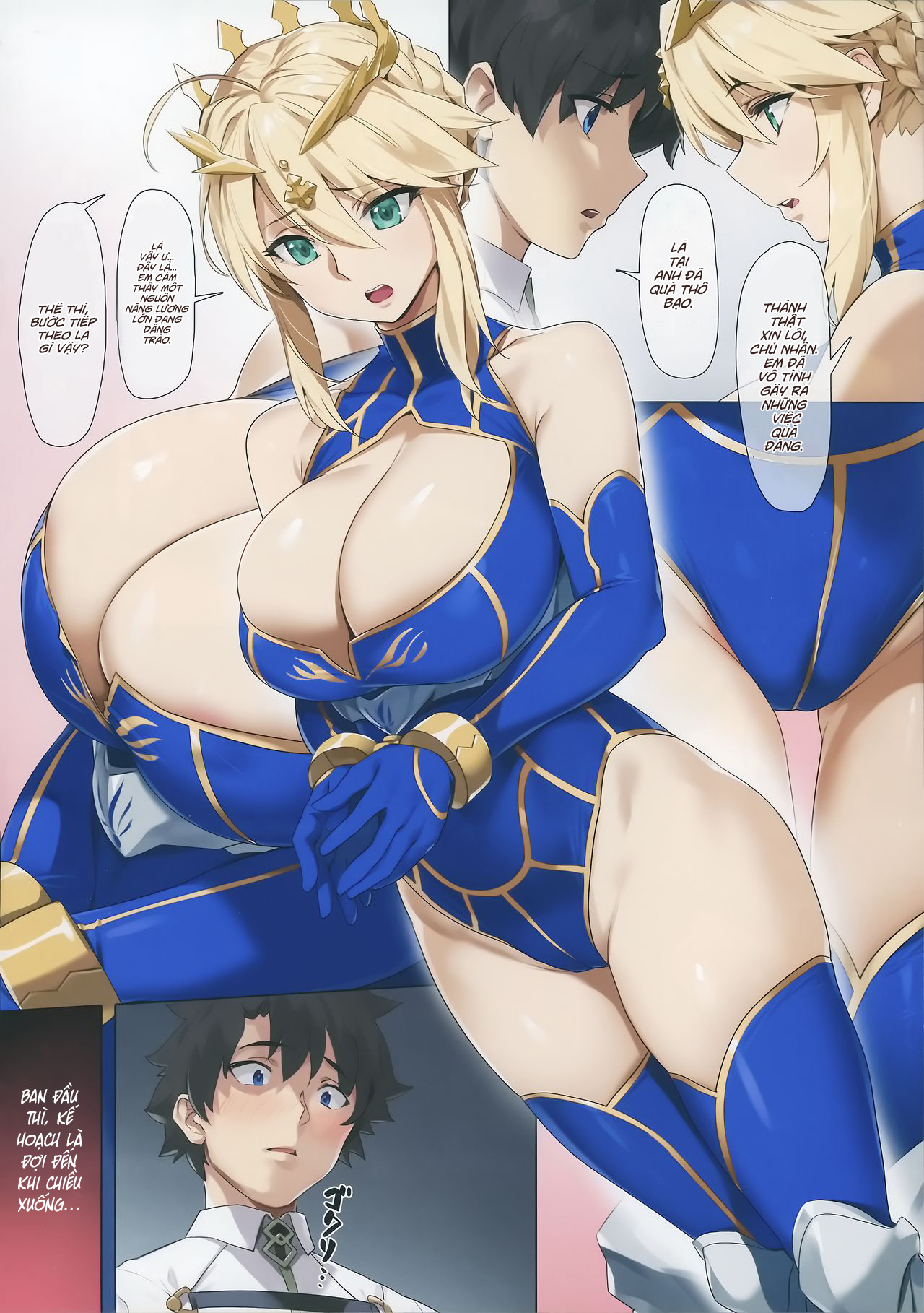 Đọc truyện hentai Nữ vương của màn đêm - Oneshot màu