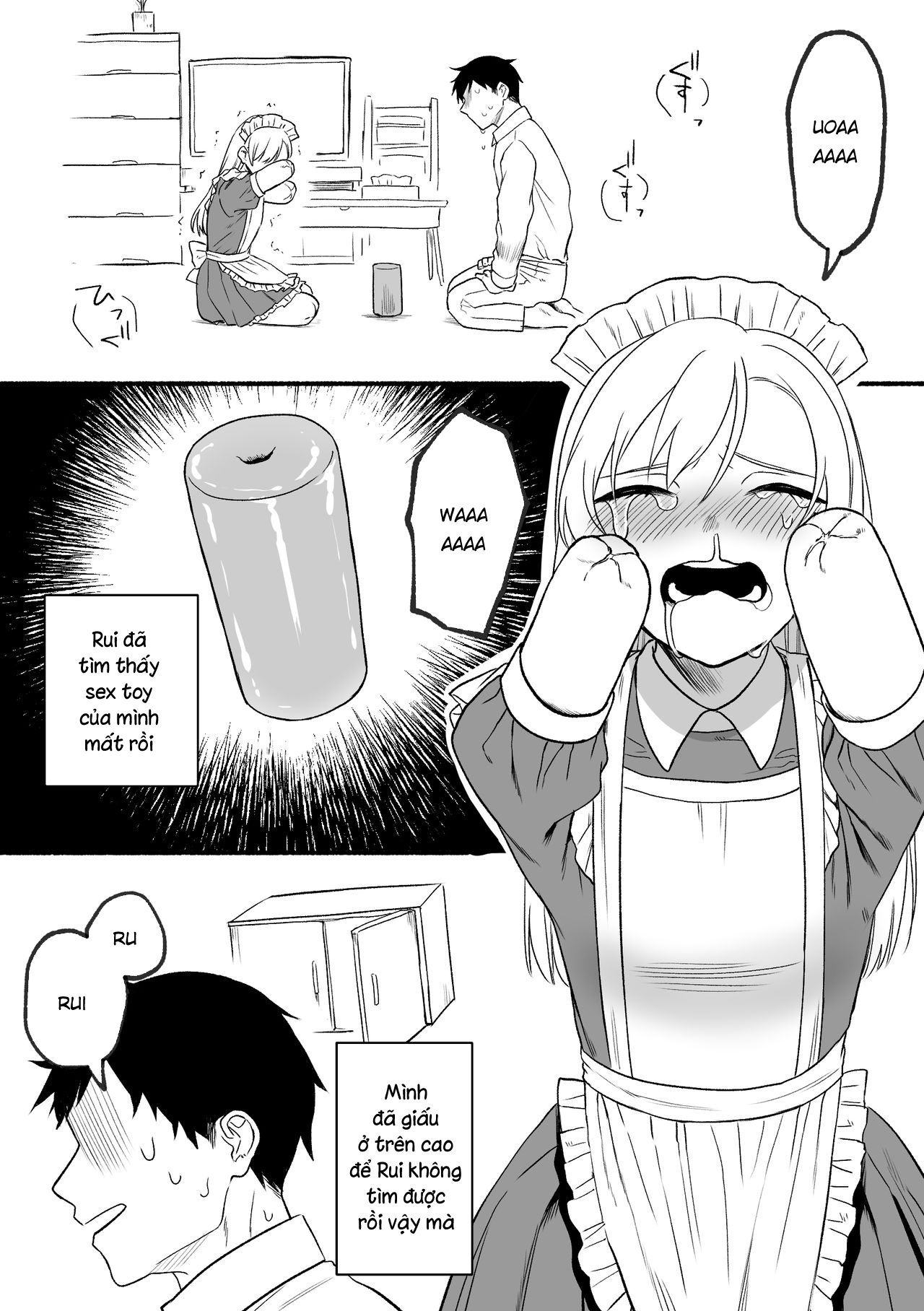 Đọc truyện hentai Hầu gái Rui khiếm khuyết - Oneshot