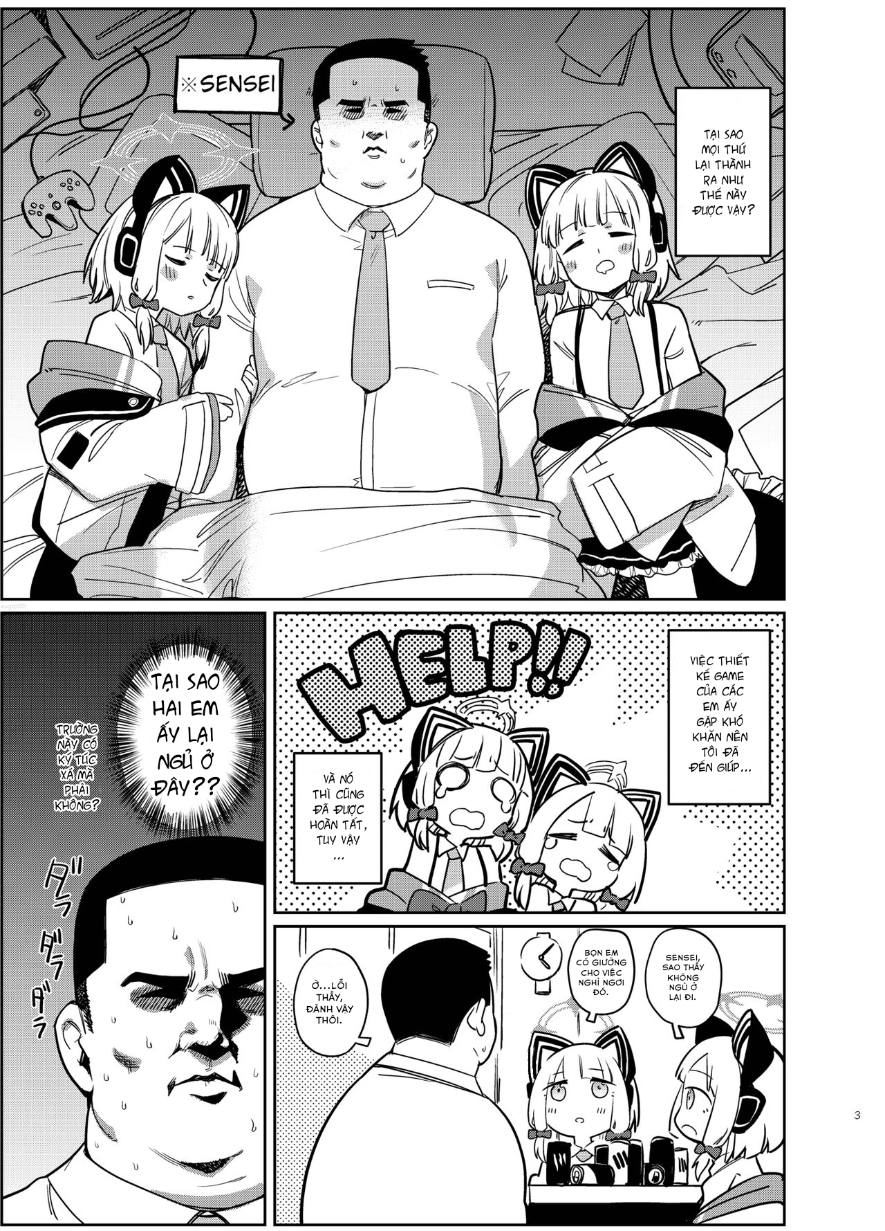 Đọc truyện hentai Trong một giấc mơ (Blue Archive) - Oneshot