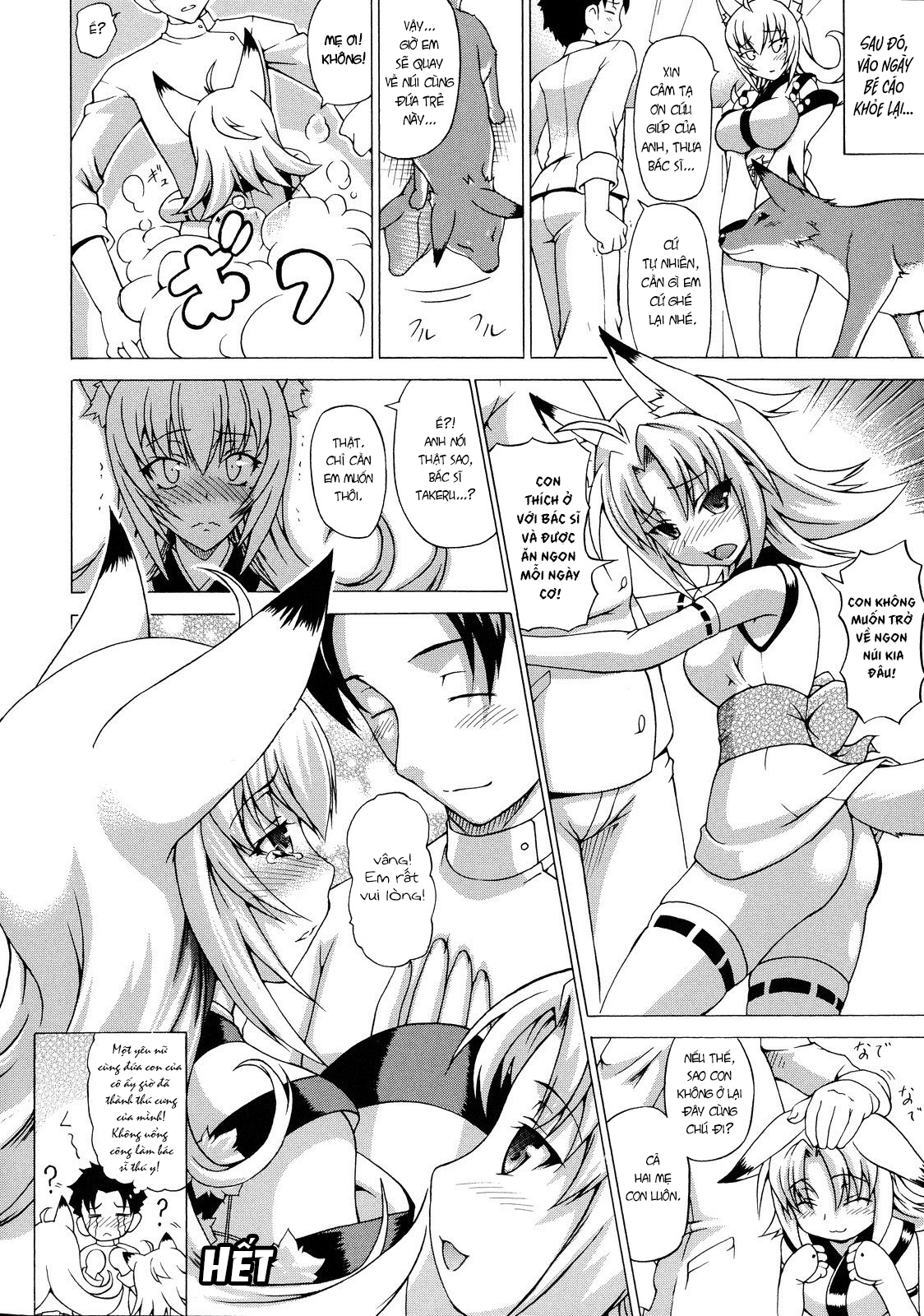 Đọc truyện hentai Sống cùng Hồ ly! - Chap 1