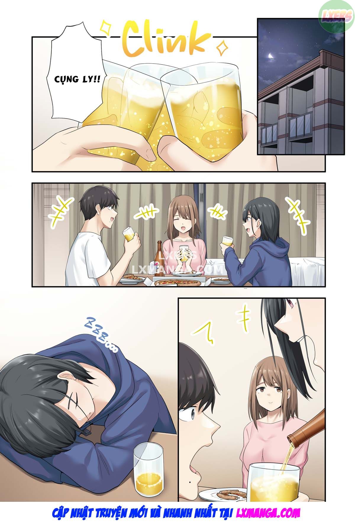 Đọc truyện hentai I Spent the Whole Time Fucking My Girlfriend's Friend While She Went on a Trip - Chap 2