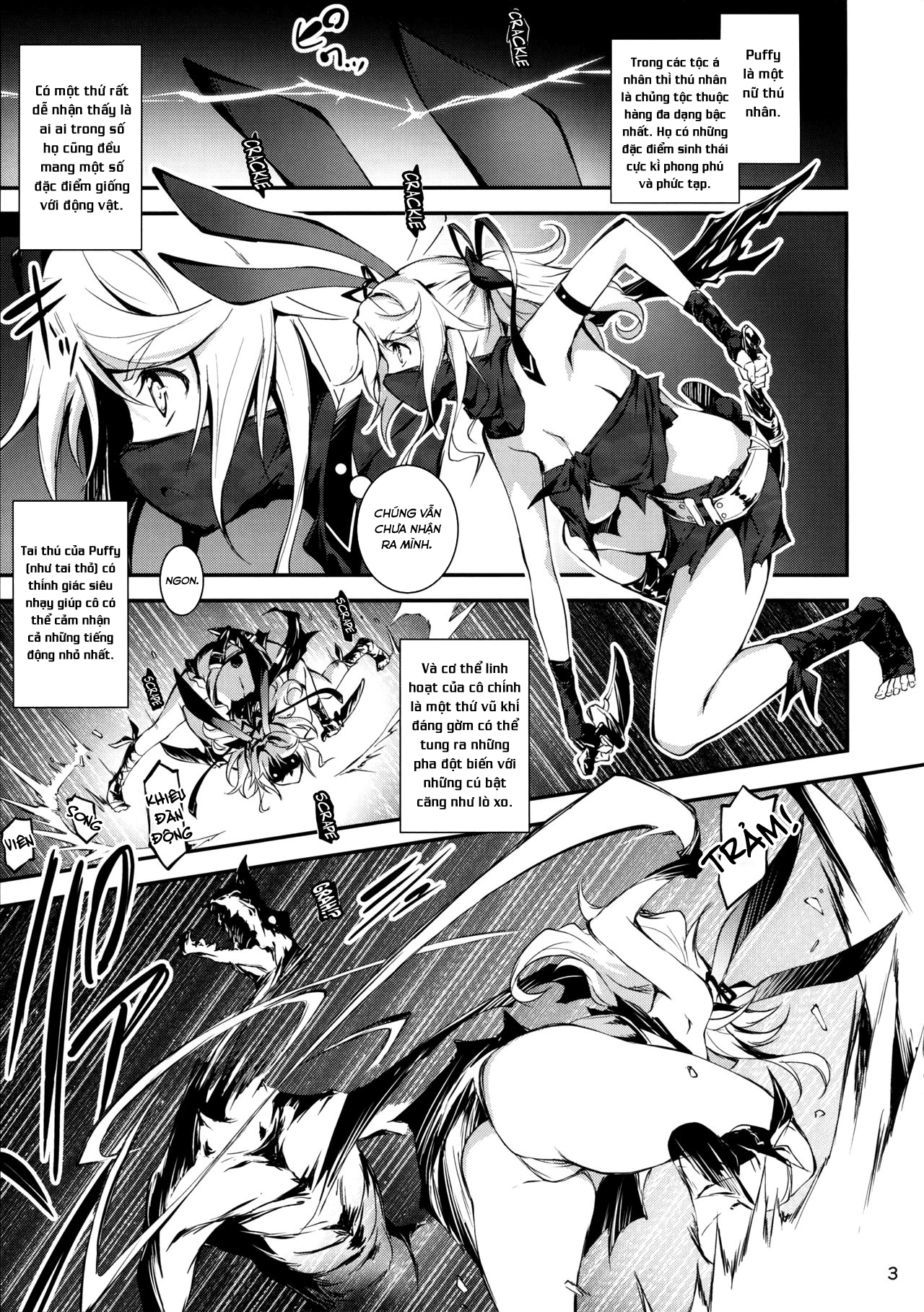 Đọc truyện hentai Anh nhân viên sang dị giới - Chap 6: Anh nhân viên hắc ám và nữ đạo tặc Puffy