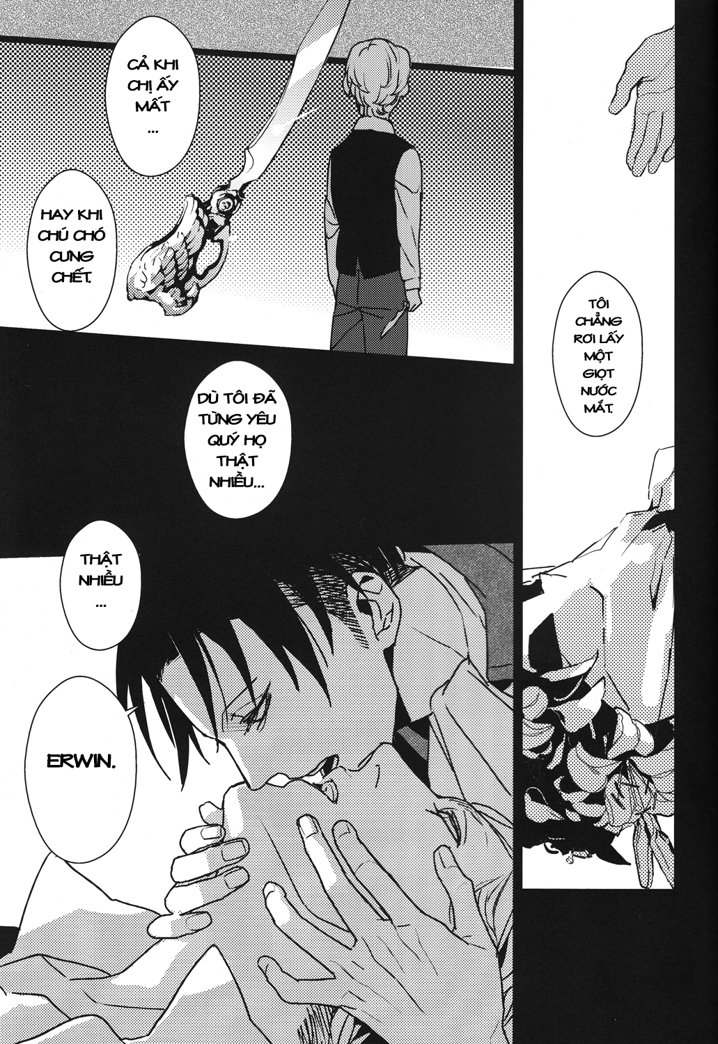 Đọc truyện hentai Icarus ga Nishi no Hate (Shingeki no Kyojin) - Oneshot