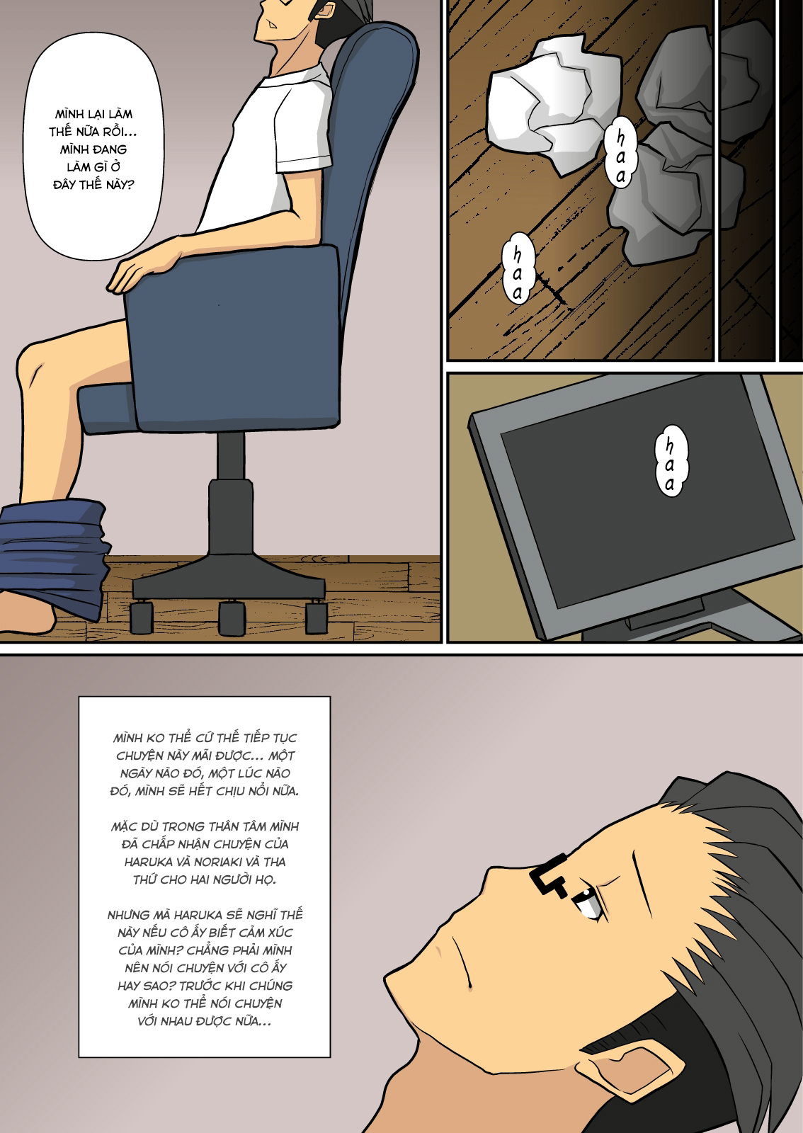 Đọc truyện hentai Noriaki-kun to Haruka-san - Oneshot