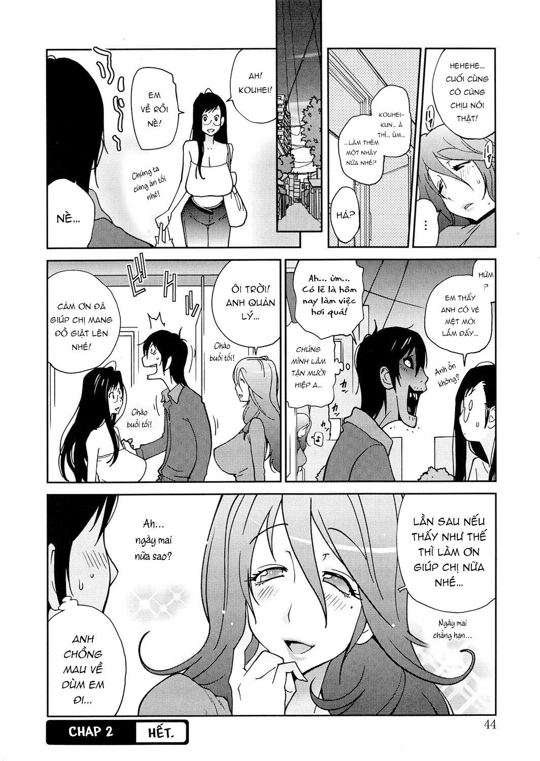 Đọc truyện hentai Chàng thợ sửa ống nước và cô bạn năm xưa - Chap 2