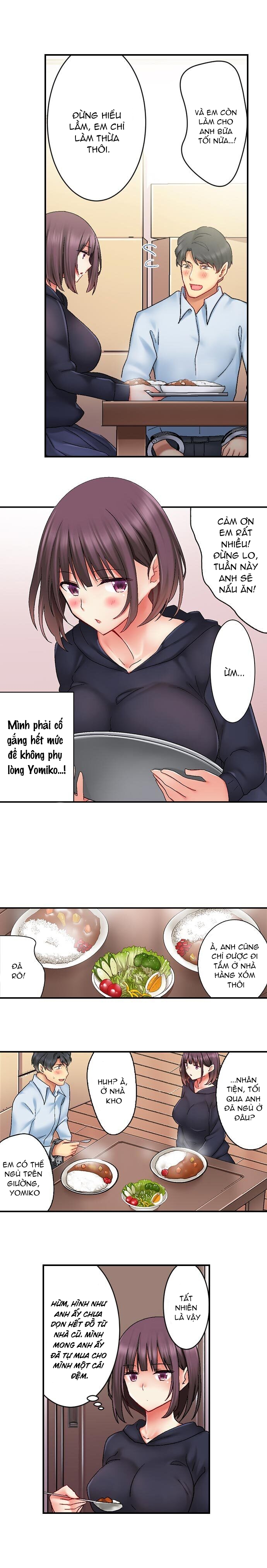 Đọc truyện hentai Cuộc sống của cặp đôi mới cưới - Chap 4: Ngủ chung