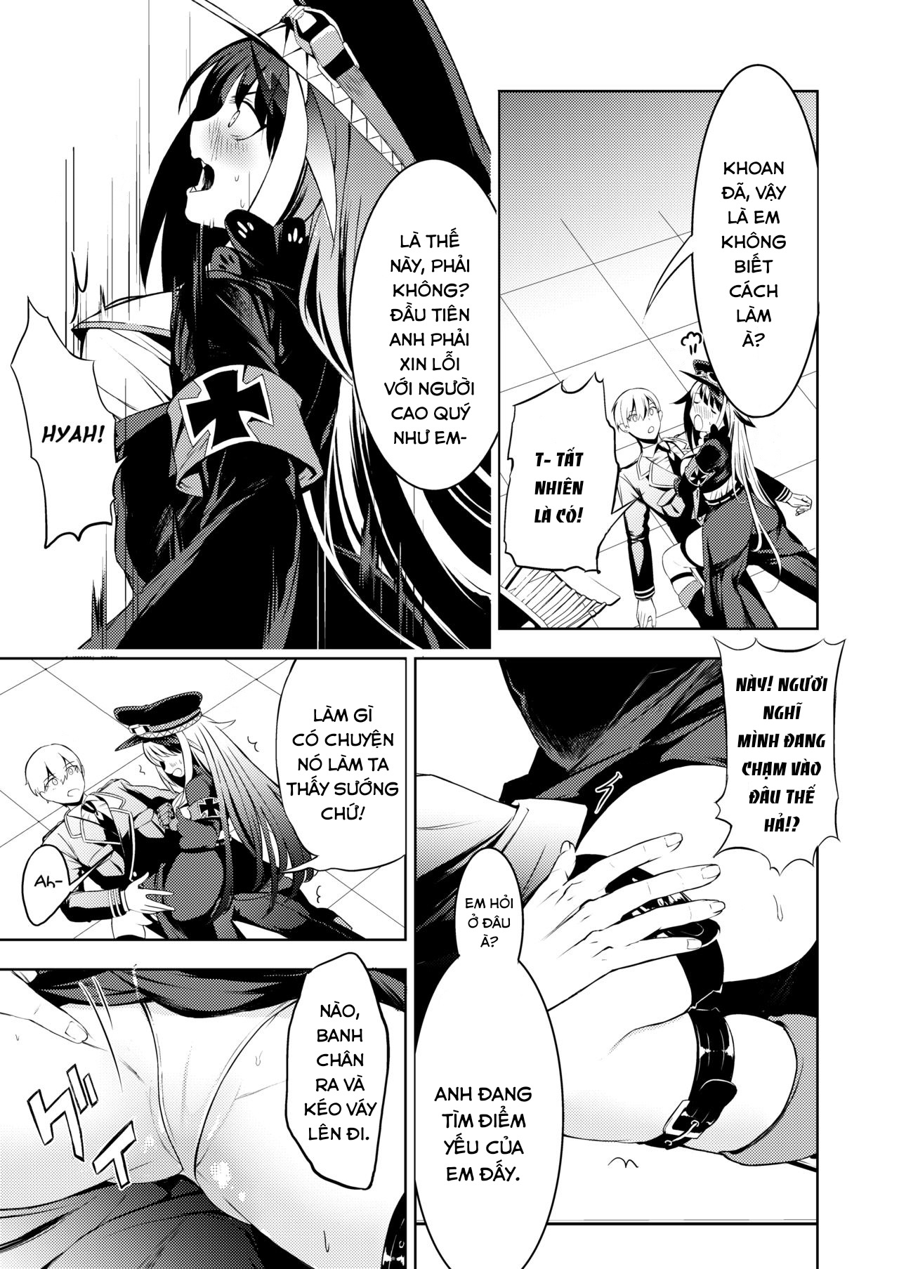 Đọc truyện hentai Kono Deutschland o kimochi yoku sasenasai!! - Oneshot