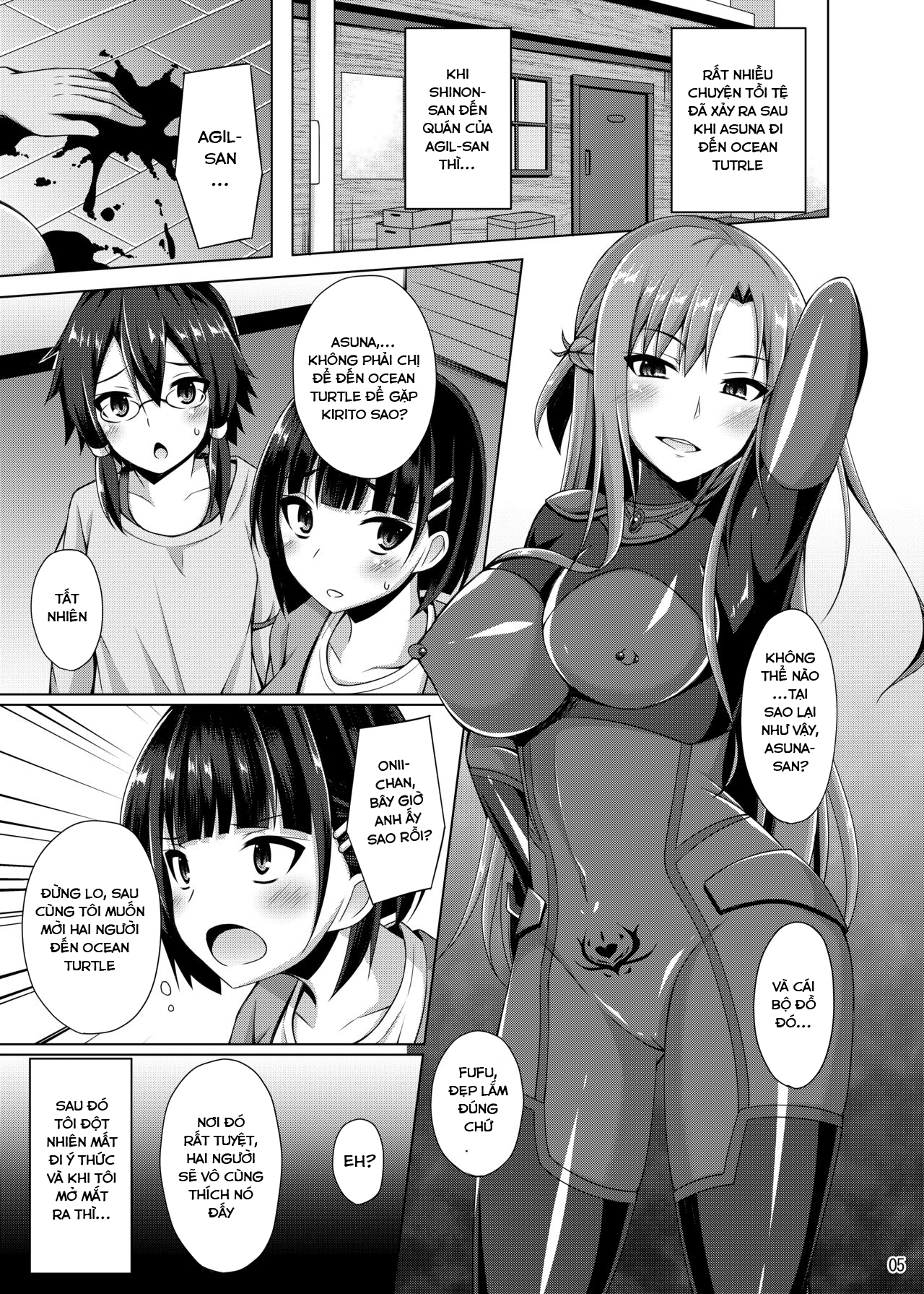 Đọc truyện hentai Kanojo wa Mou ...Onii-chan... to wa Yonde Kurenai... (Sword Art Online) - Oneshot