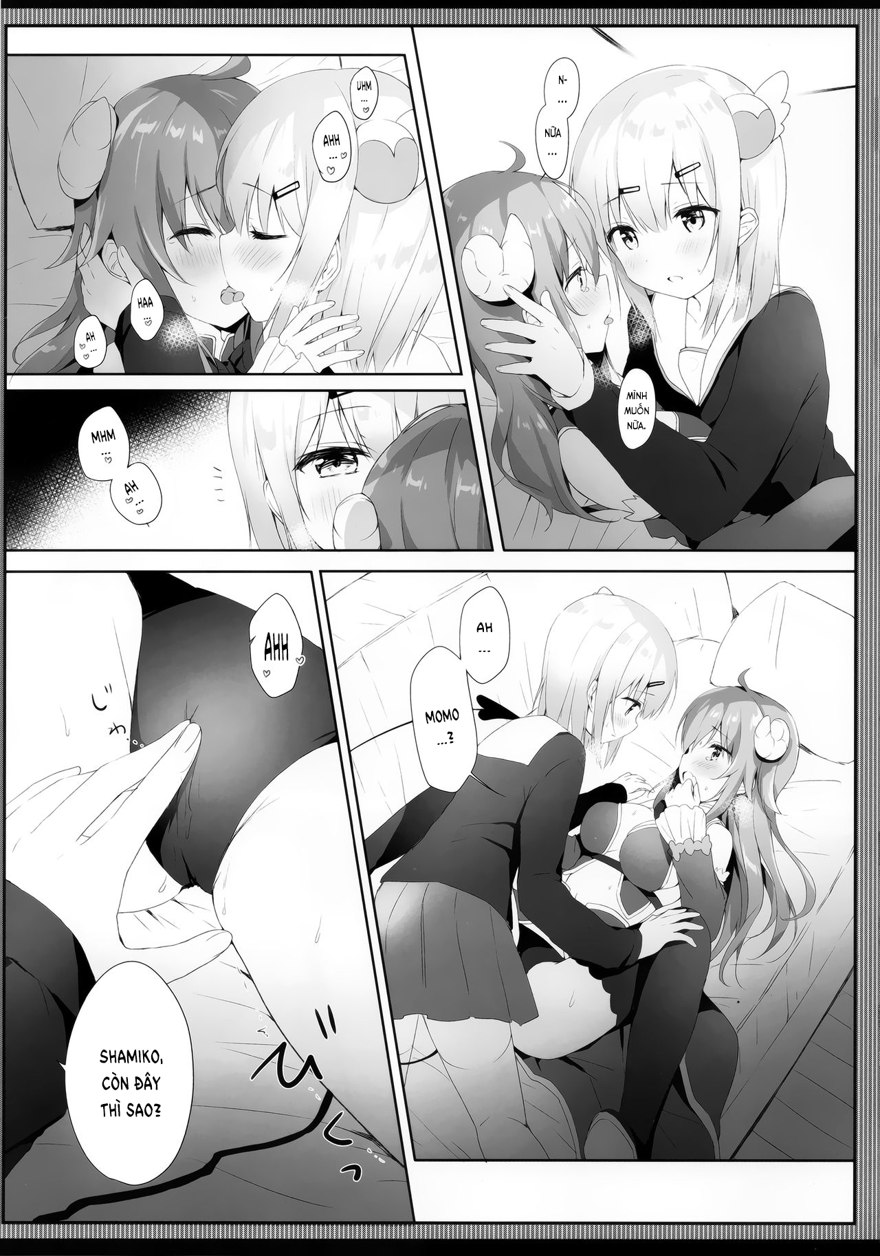 Đọc truyện hentai Shamiko wa Yokoshima Mazoku dattan da ne - Oneshot Ngọt