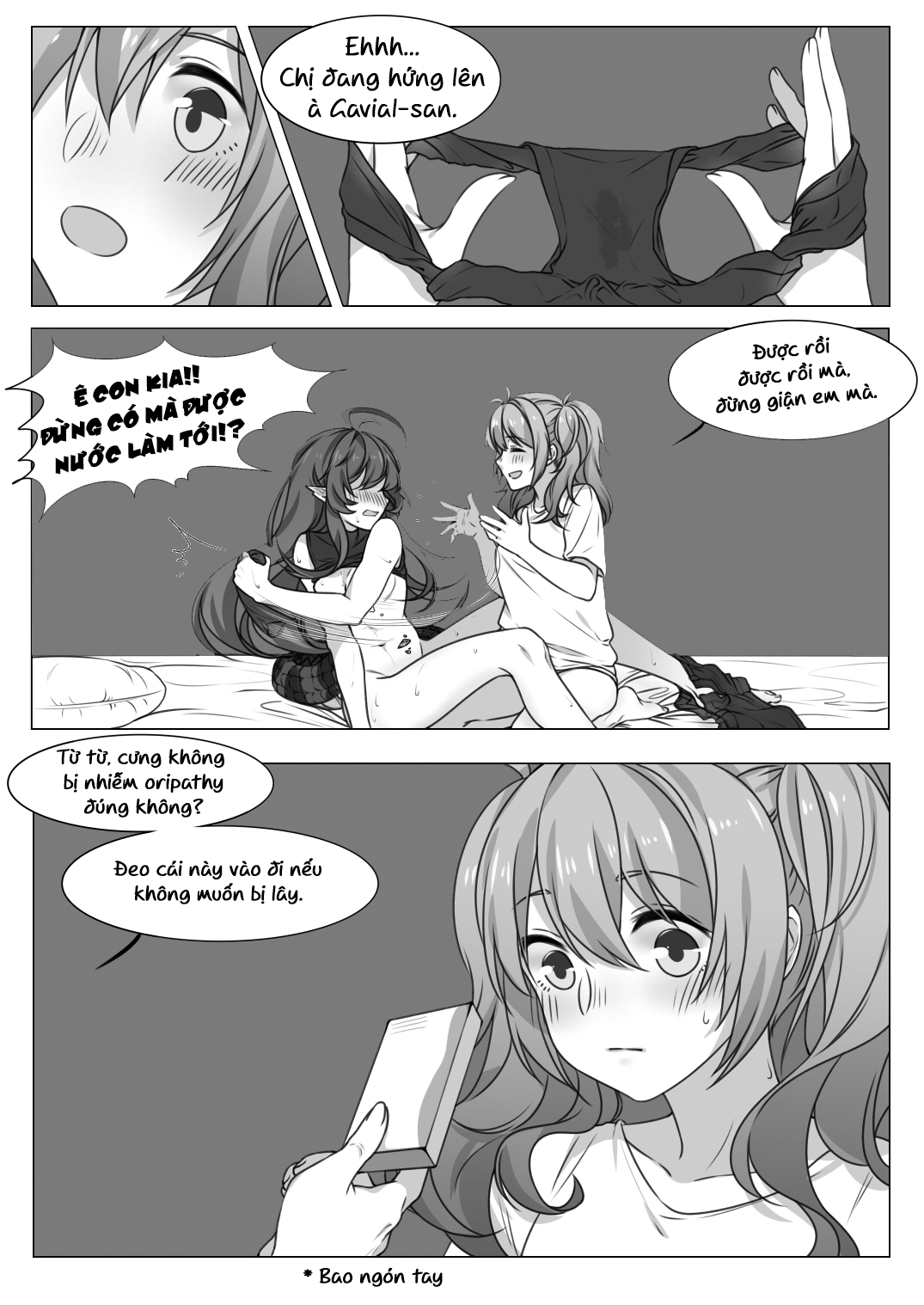 Đọc truyện hentai Tình tứ, quằn quại cùng Gavial - Oneshot