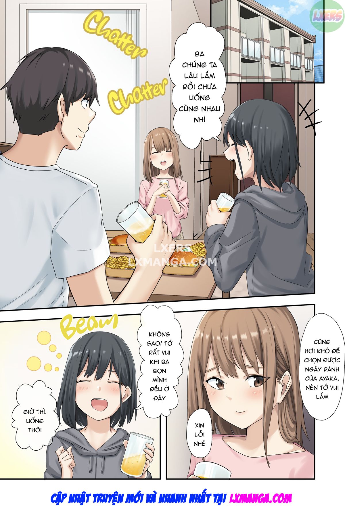 Đọc truyện hentai I Spent the Whole Time Fucking My Girlfriend's Friend While She Went on a Trip - Chap 2