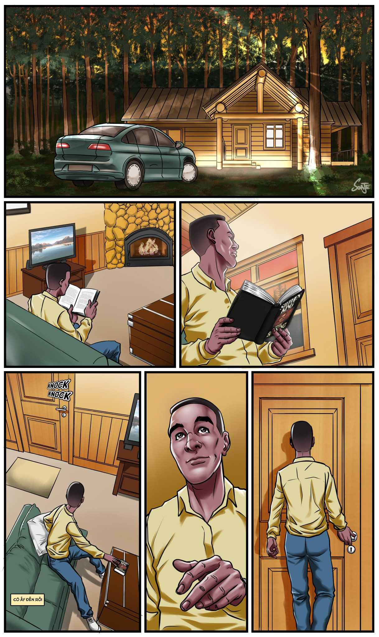 Đọc truyện hentai Cabin Fever – Janice - Oneshot