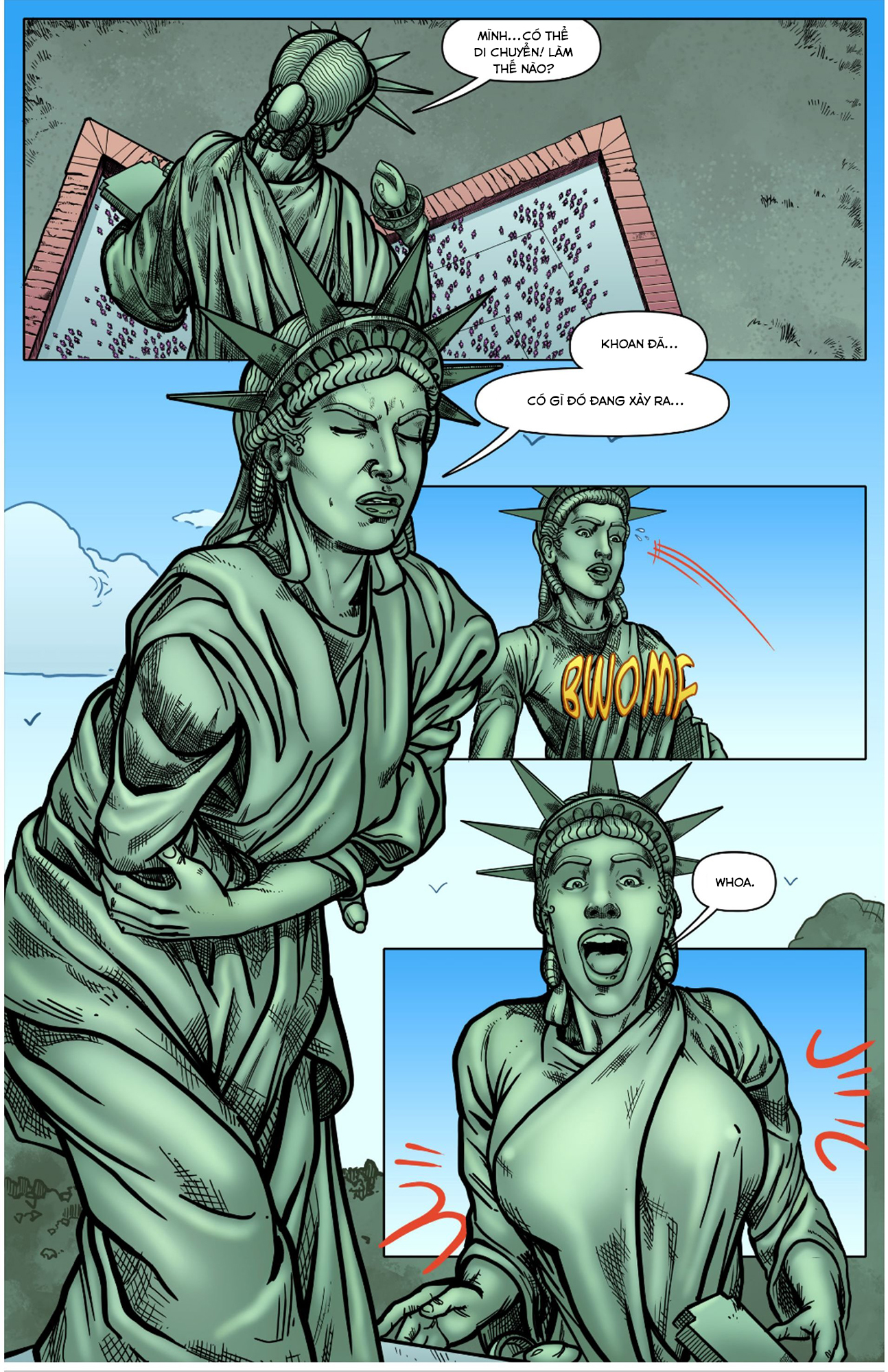 Đọc truyện hentai Stars and Stripes - Oneshot