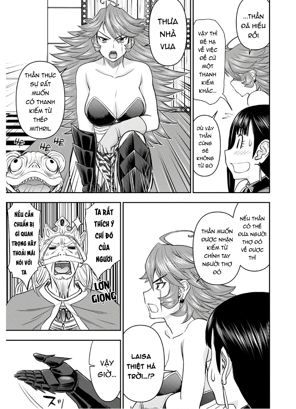 Đọc truyện hentai Xạ thủ mềm mại của Nữ chiến binh - Chap 11