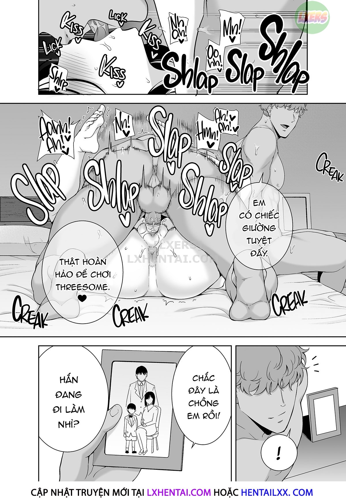 Đọc truyện hentai Natsuzuma ~Natsu, Ryokan, Nanpa Otoko-Tachi Ni Ochita Tsuma~ - Chap 4 - Không che
