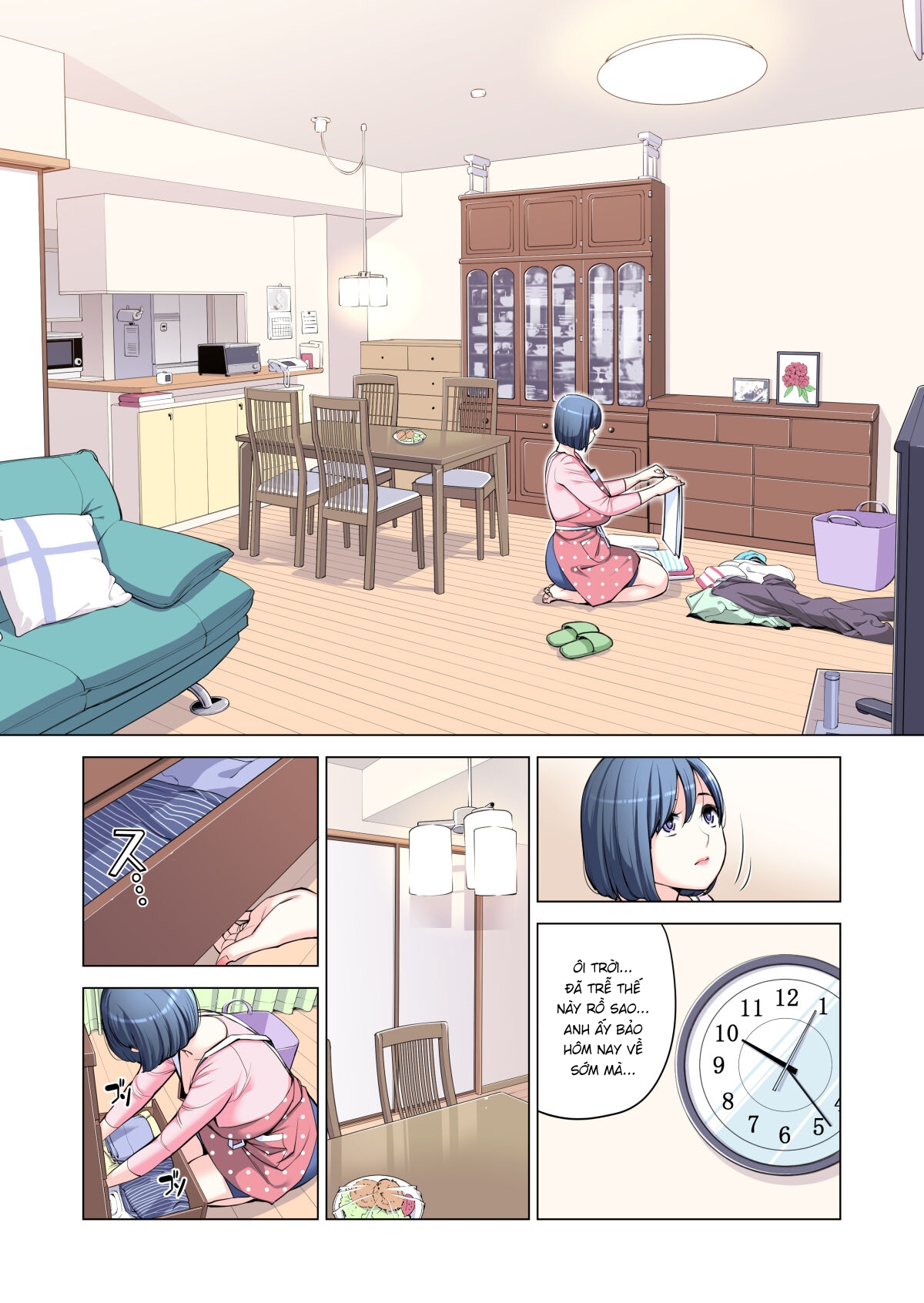 Đọc truyện hentai Những cô trợ lý đã có chồng - Chap 3 Full màu