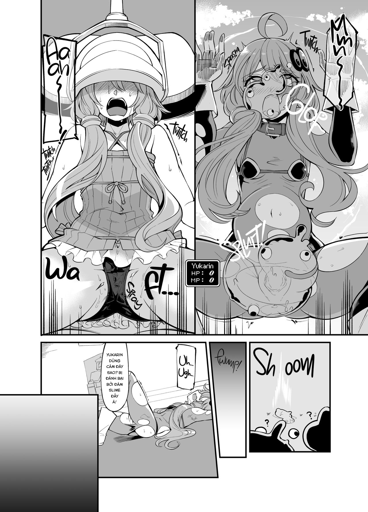 Đọc truyện hentai Yuzuki Yukari In Dragon Quest - Oneshot