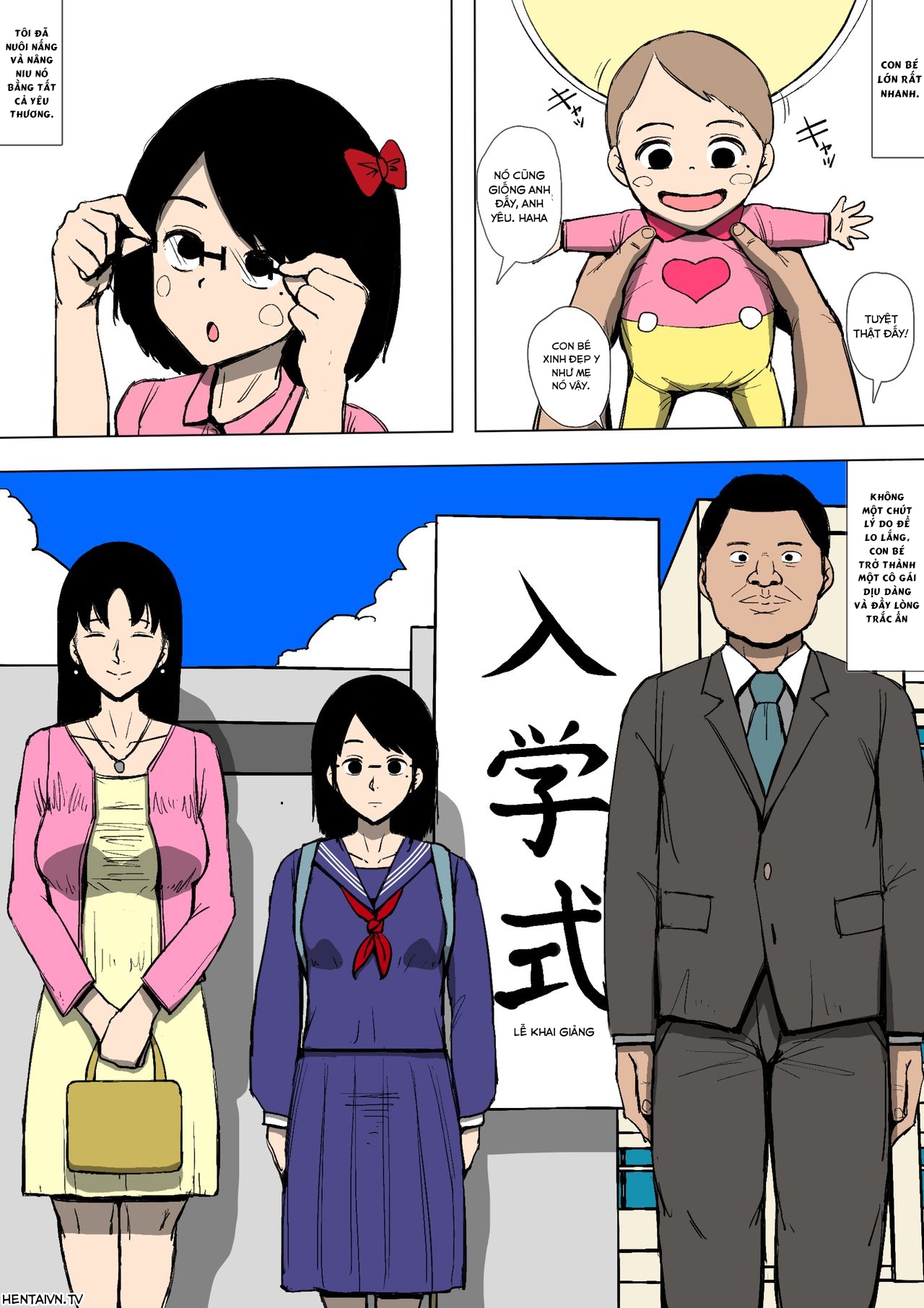 Đọc truyện hentai Con gái tôi trở nên sa đọa bởi một thằng khốn nạn - Oneshot