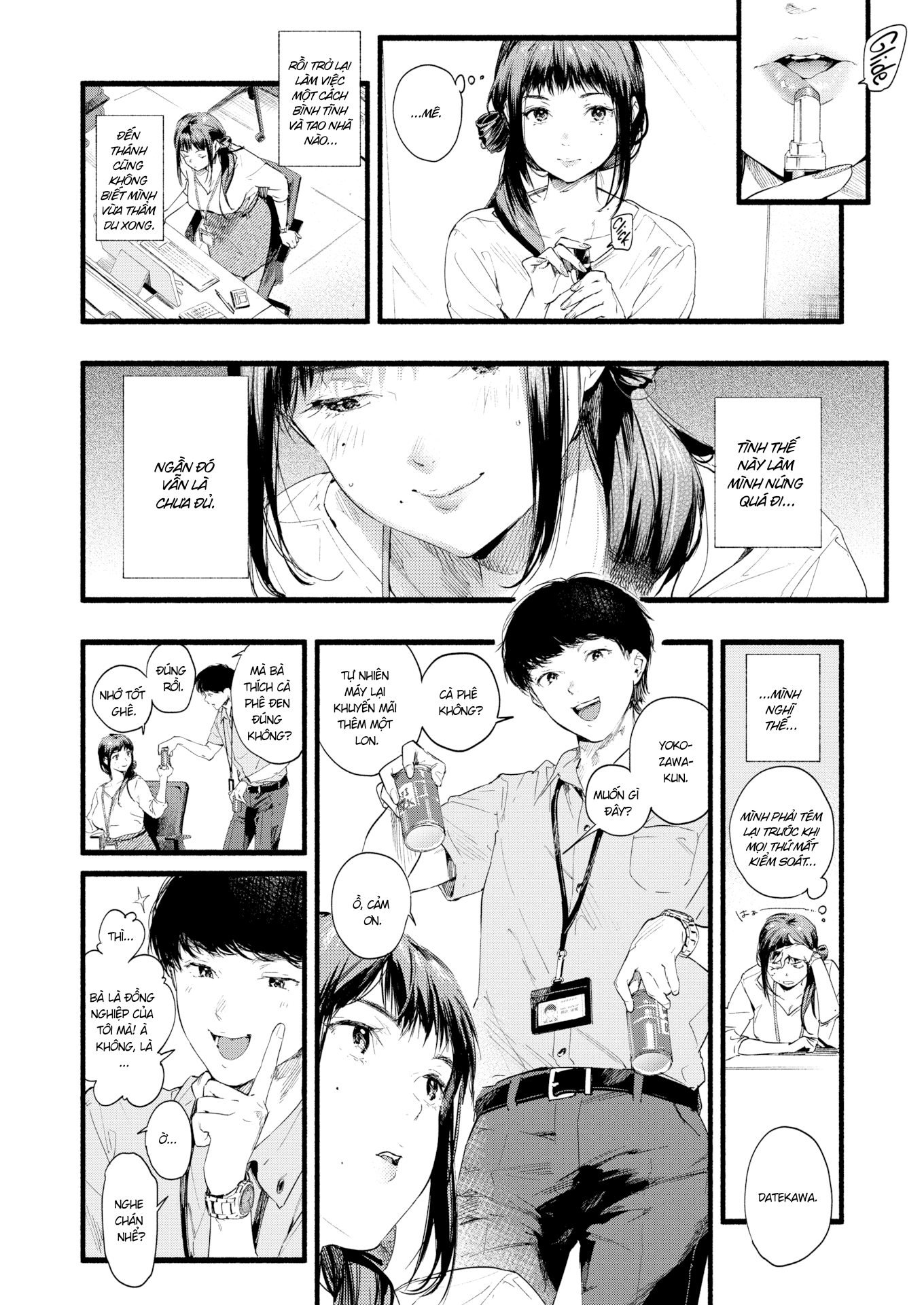 Đọc truyện hentai Thả Rông Đi Làm - Oneshot siêuuuu ngọt