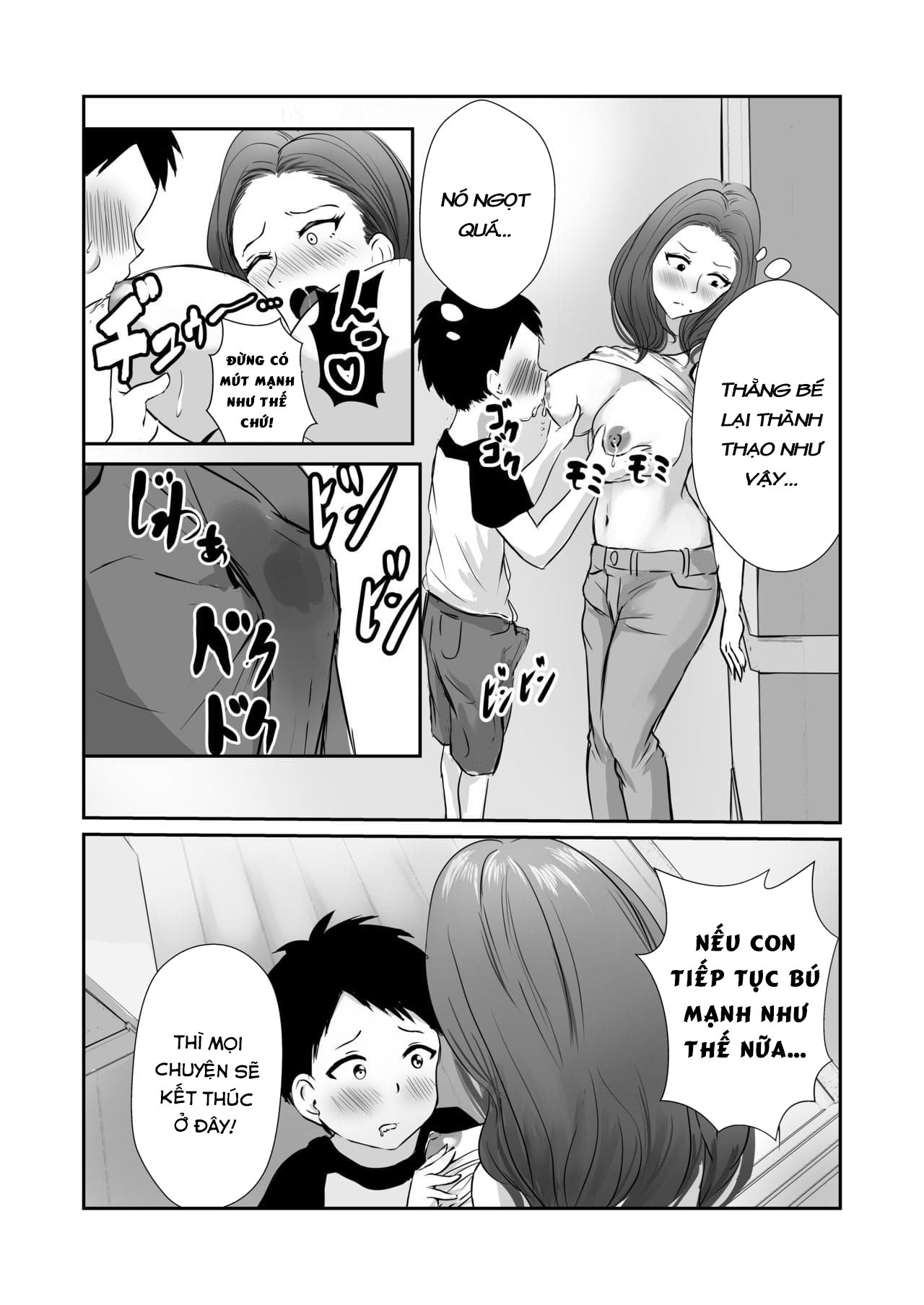 Đọc truyện hentai Tomodachi no Mama o Tasting - Oneshot