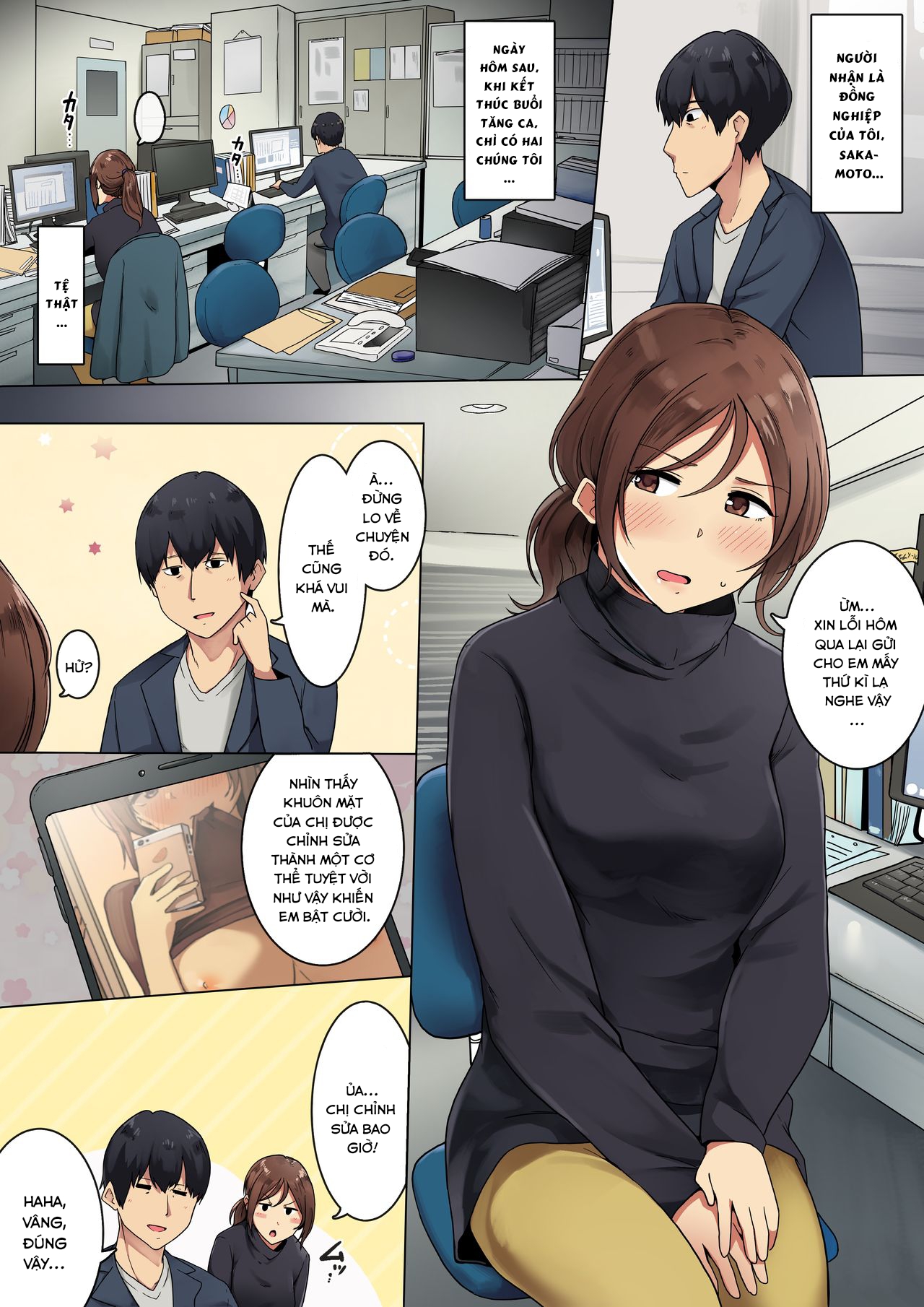 Đọc truyện hentai Ero Jidori o Gosoushinshichatta Joshi no Ohanashi - Oneshot