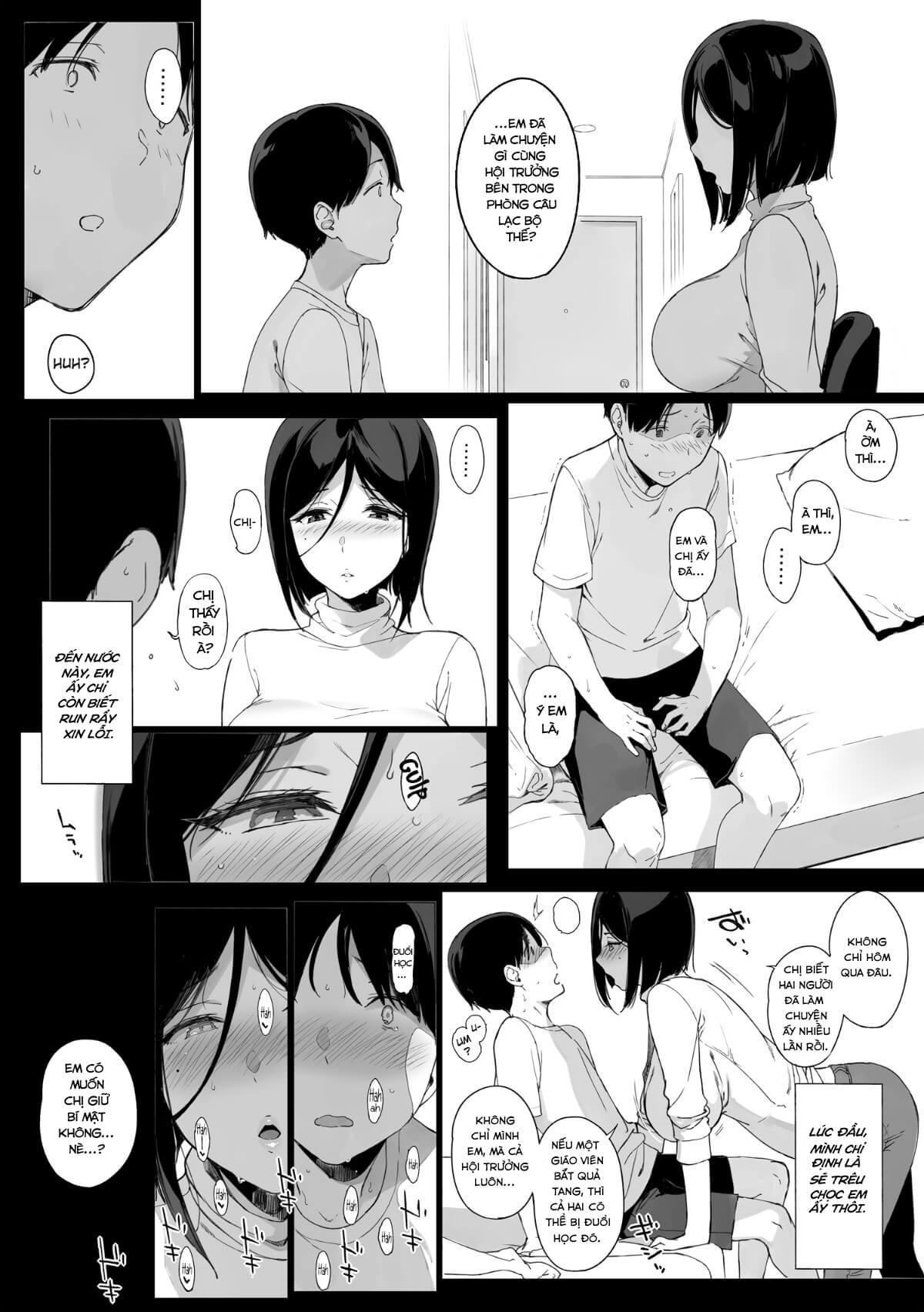 Đọc truyện hentai Làm Tình Cùng Senpai - Chap 3: Gojou-senpai nhập cuộc