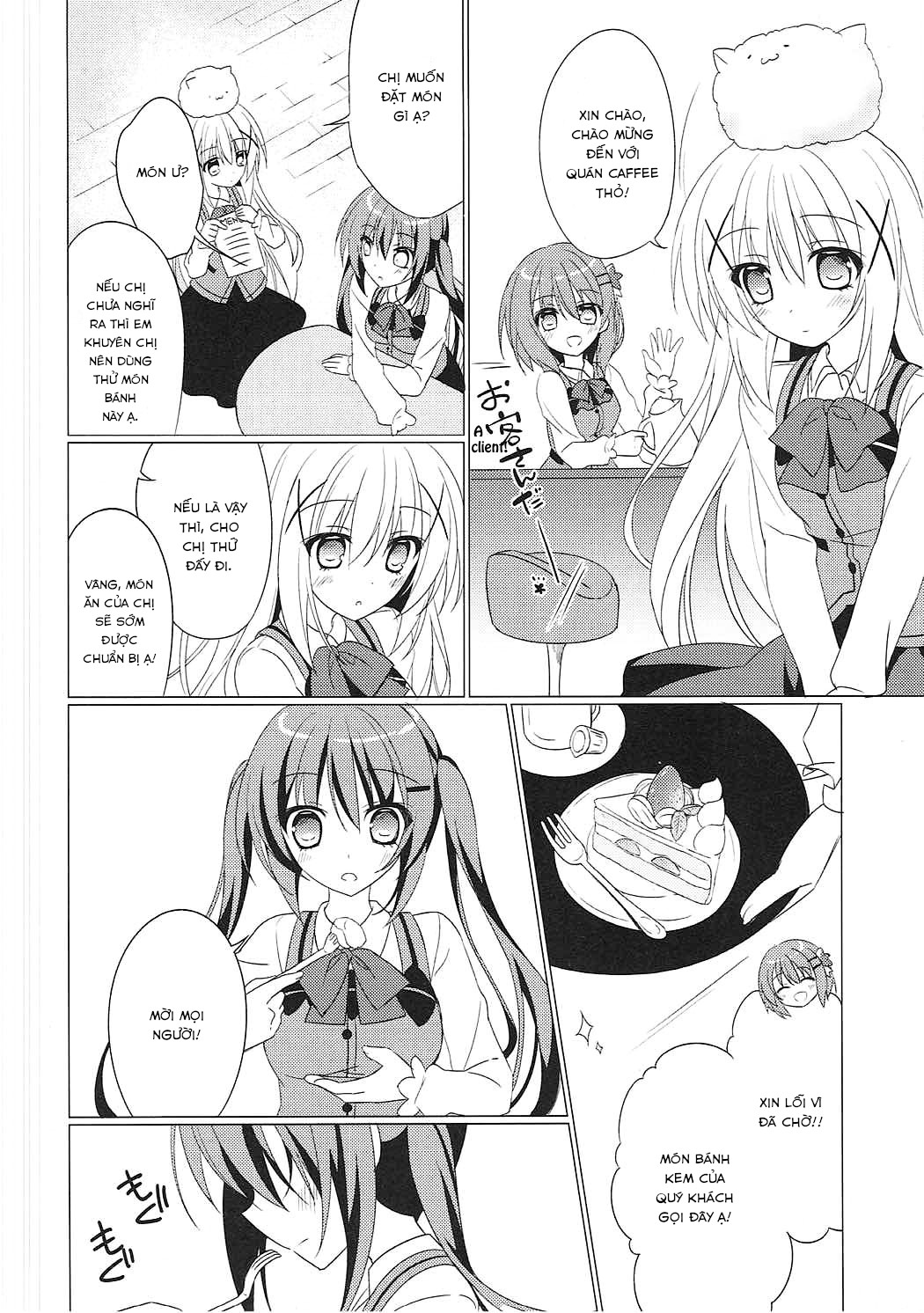 Đọc truyện hentai Thiên đường của thỏ (Rize) - Chap 2