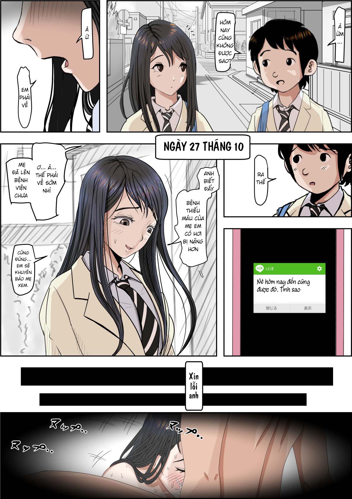 Đọc truyện hentai Charao ni Netorare - Route 2 Vol 4 - Chap 2
