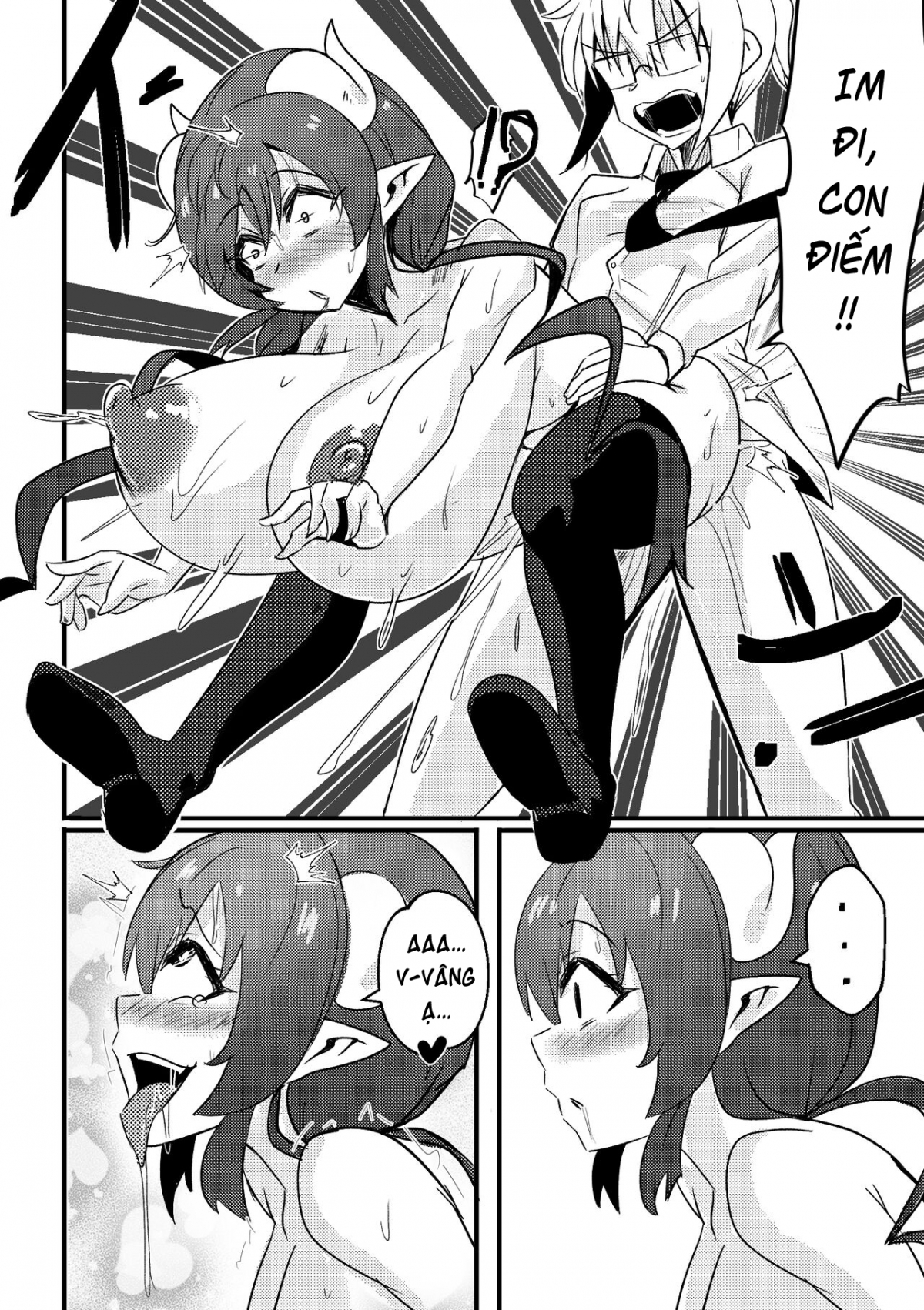 Đọc truyện hentai Rồng hầu gái và cô chủ có cái ciu to - Oneshot