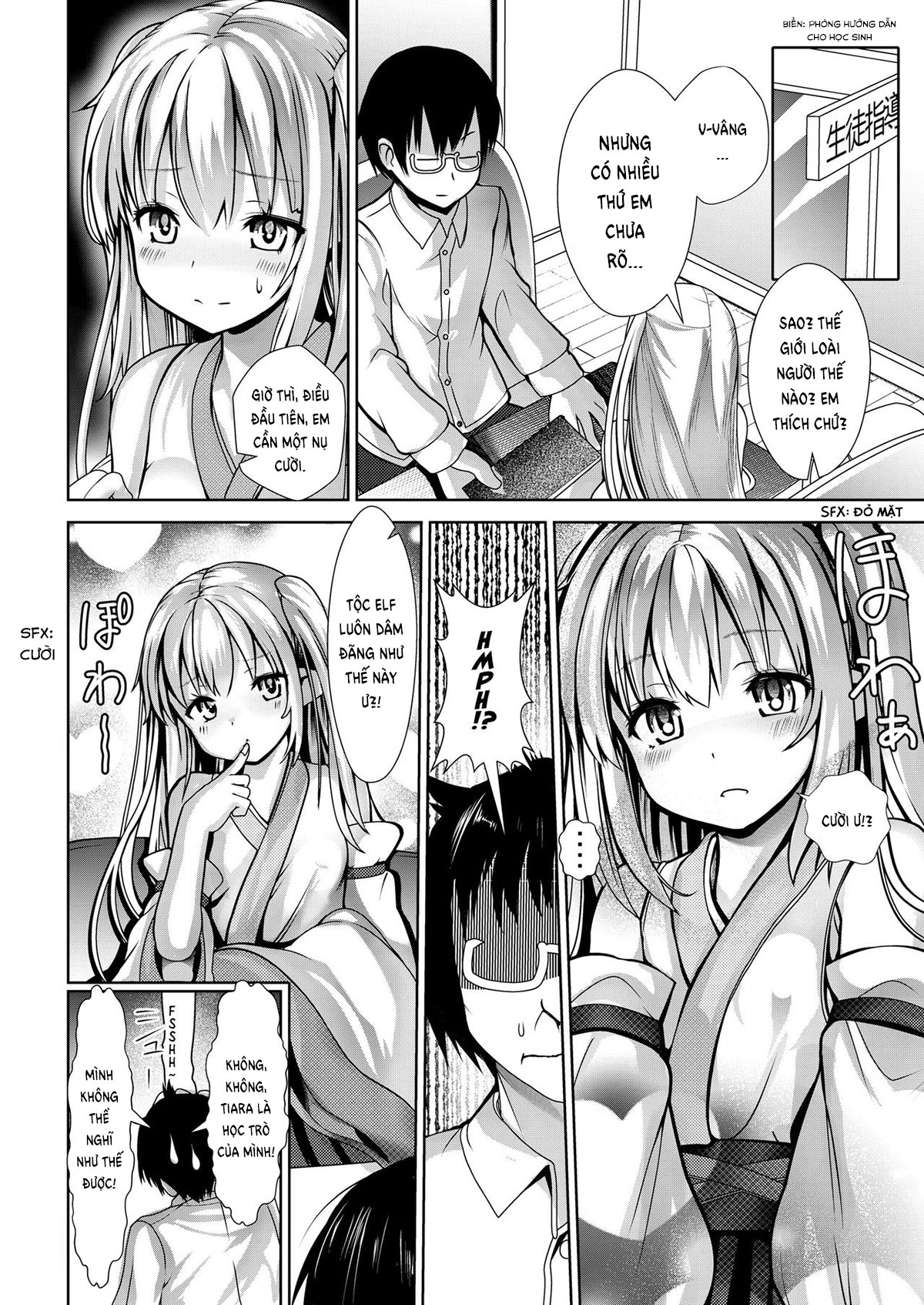 Đọc truyện hentai 5-nen 3-kumi no Isekai Ryuugakusei o Shidou suru Tsumori ga Choukyou shite shimatta - Oneshot