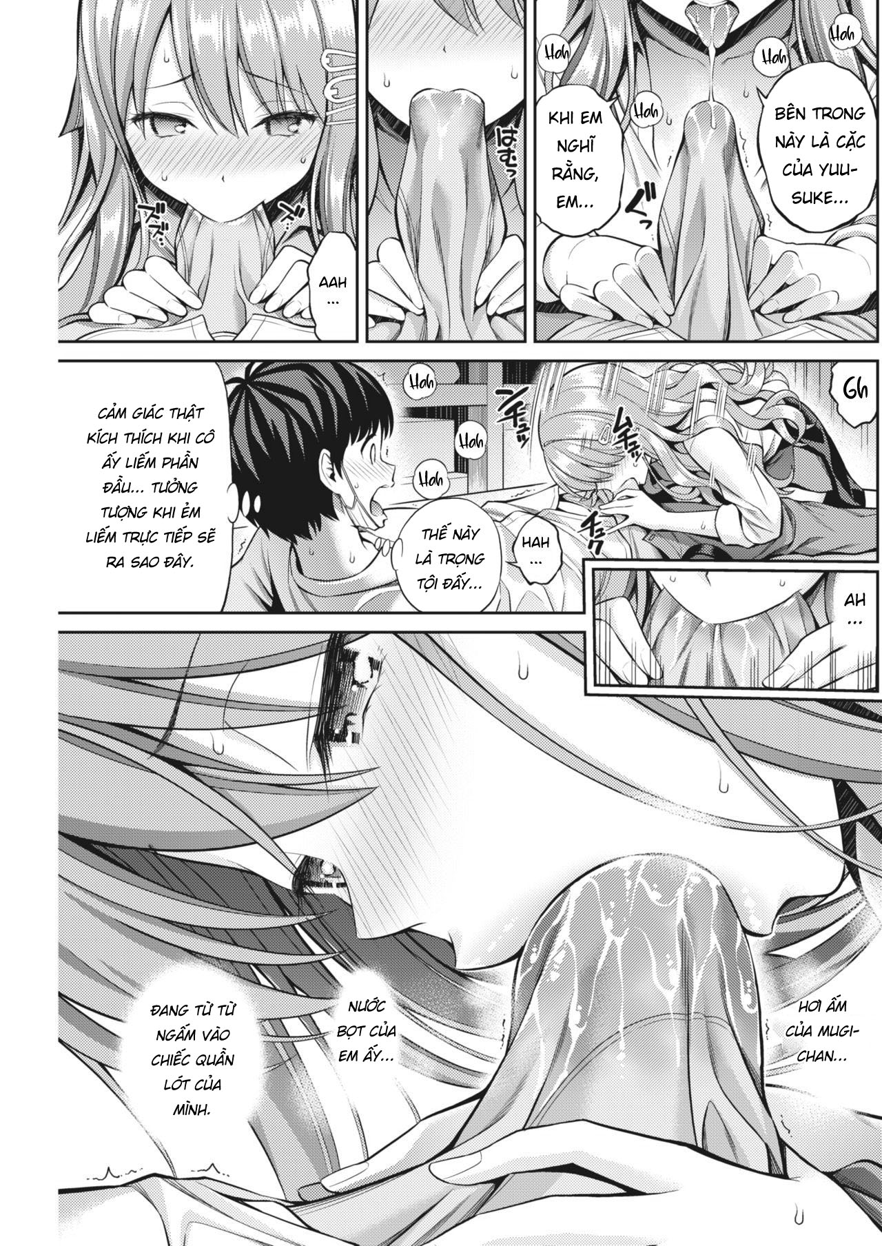 Đọc truyện hentai Tình yêu mùa dịch - Oneshot