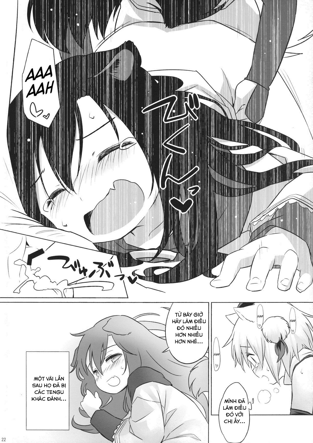 Đọc truyện hentai A starving wolf doesn’t fear the stick - Oneshot