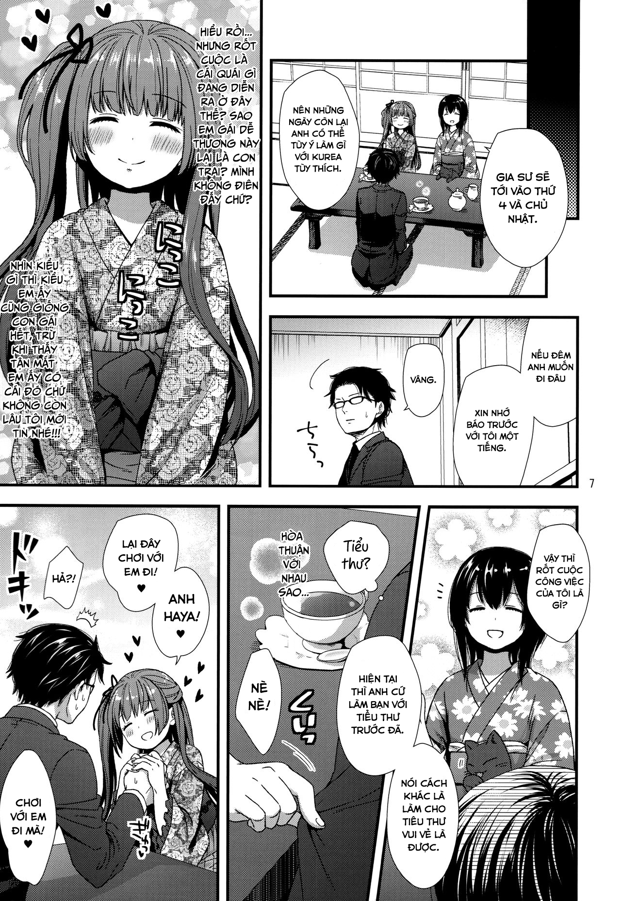 Đọc truyện hentai Ojou-sama wa Semeraretai - Oneshot