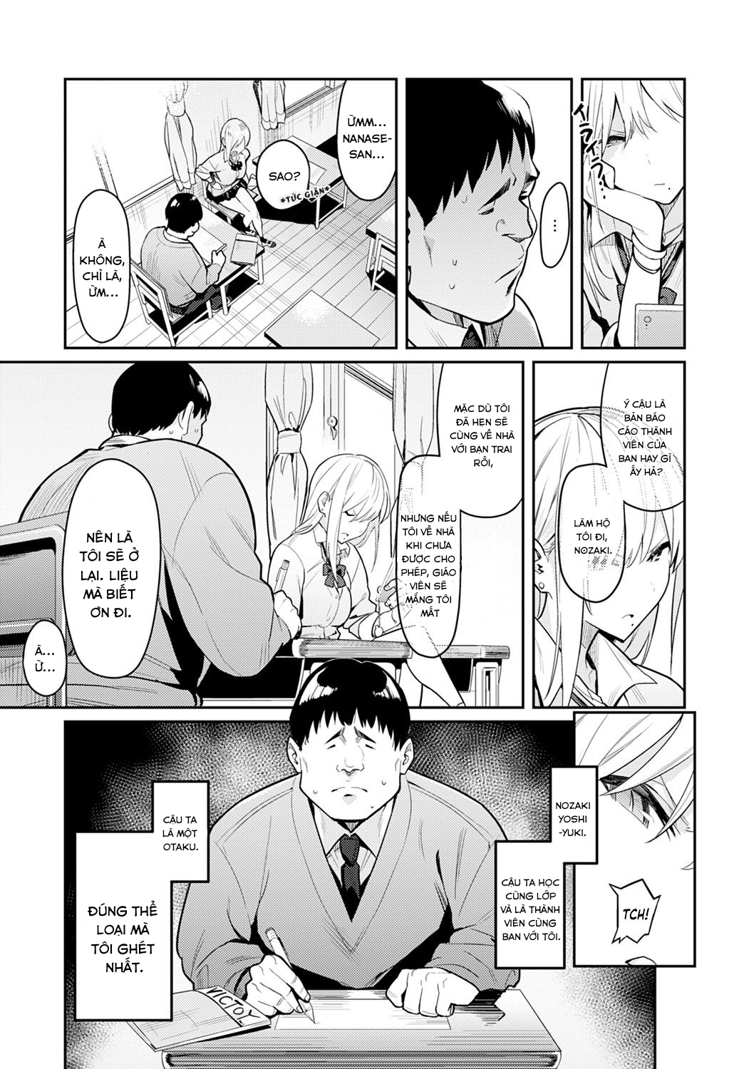 Đọc truyện hentai Người đẹp và Quái vật ~version cô nàng Gyaru và anh chàng Otaku đáng ghê tởm~ - Chap 1