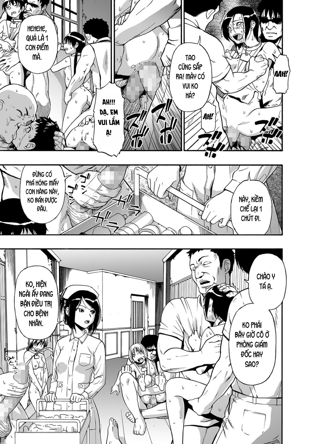 Đọc truyện hentai Gusha no Ishi - Chap 6: Giám đốc mới.