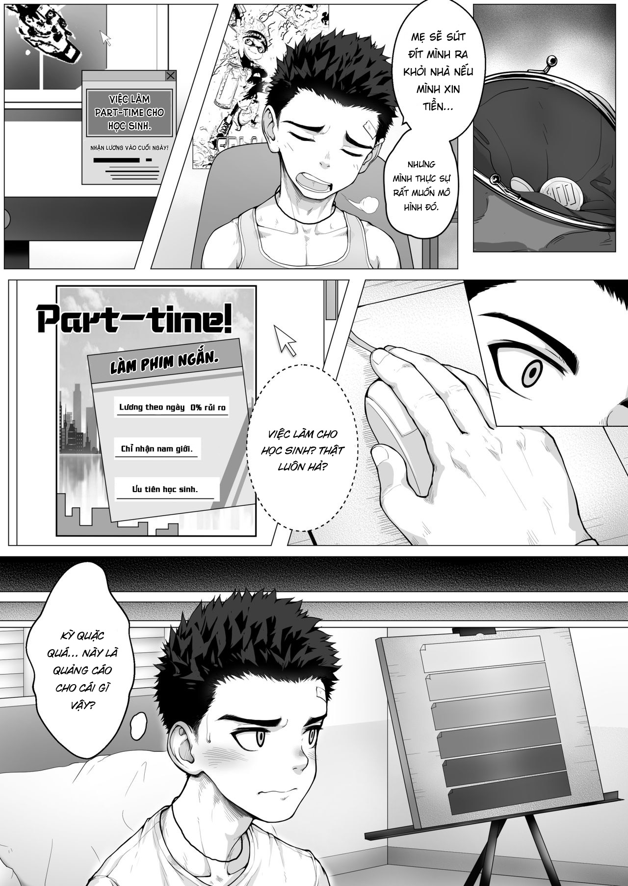 Đọc truyện hentai Shonen after school - Oneshot