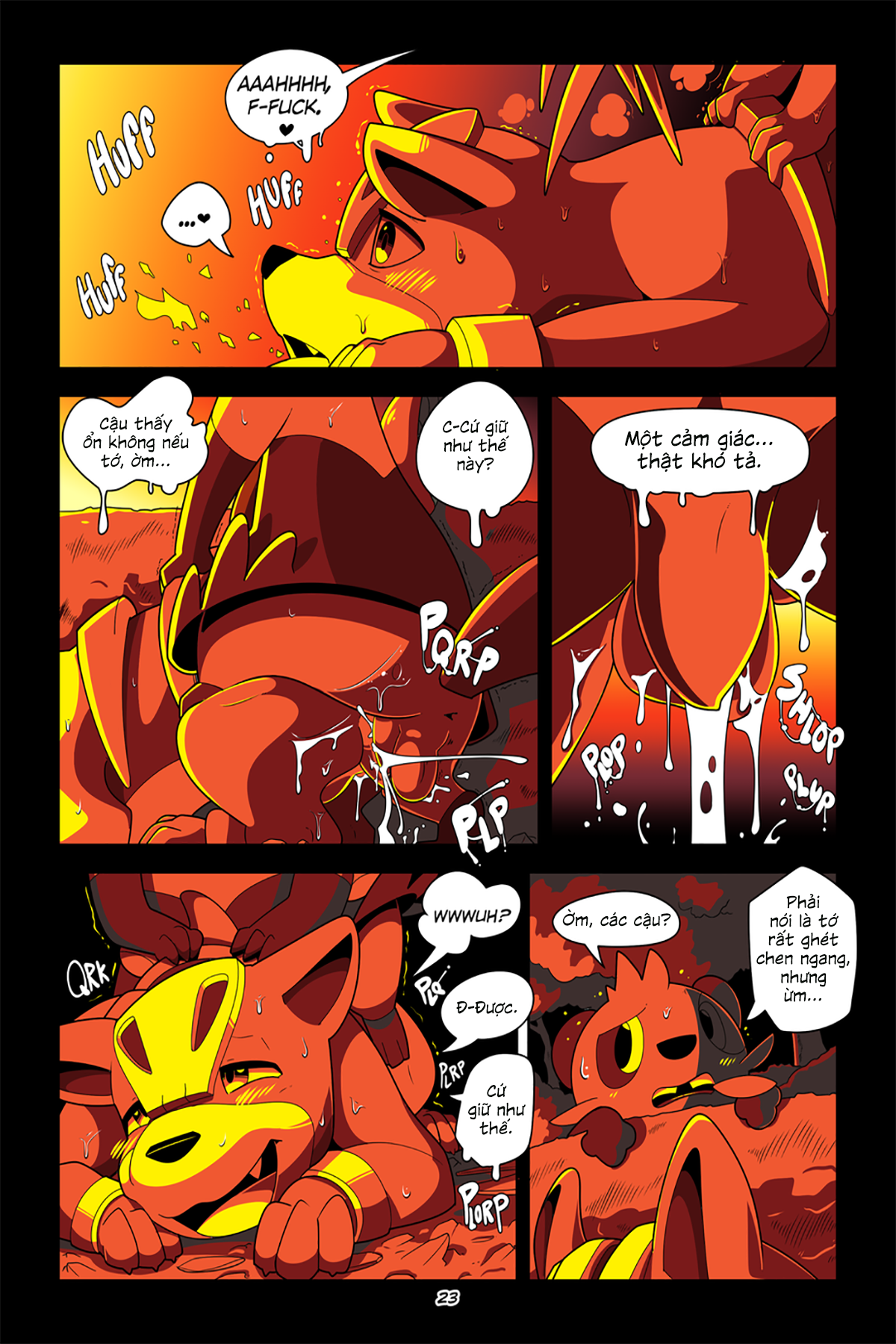 Đọc truyện hentai Playing With Fire P2 - Oneshot