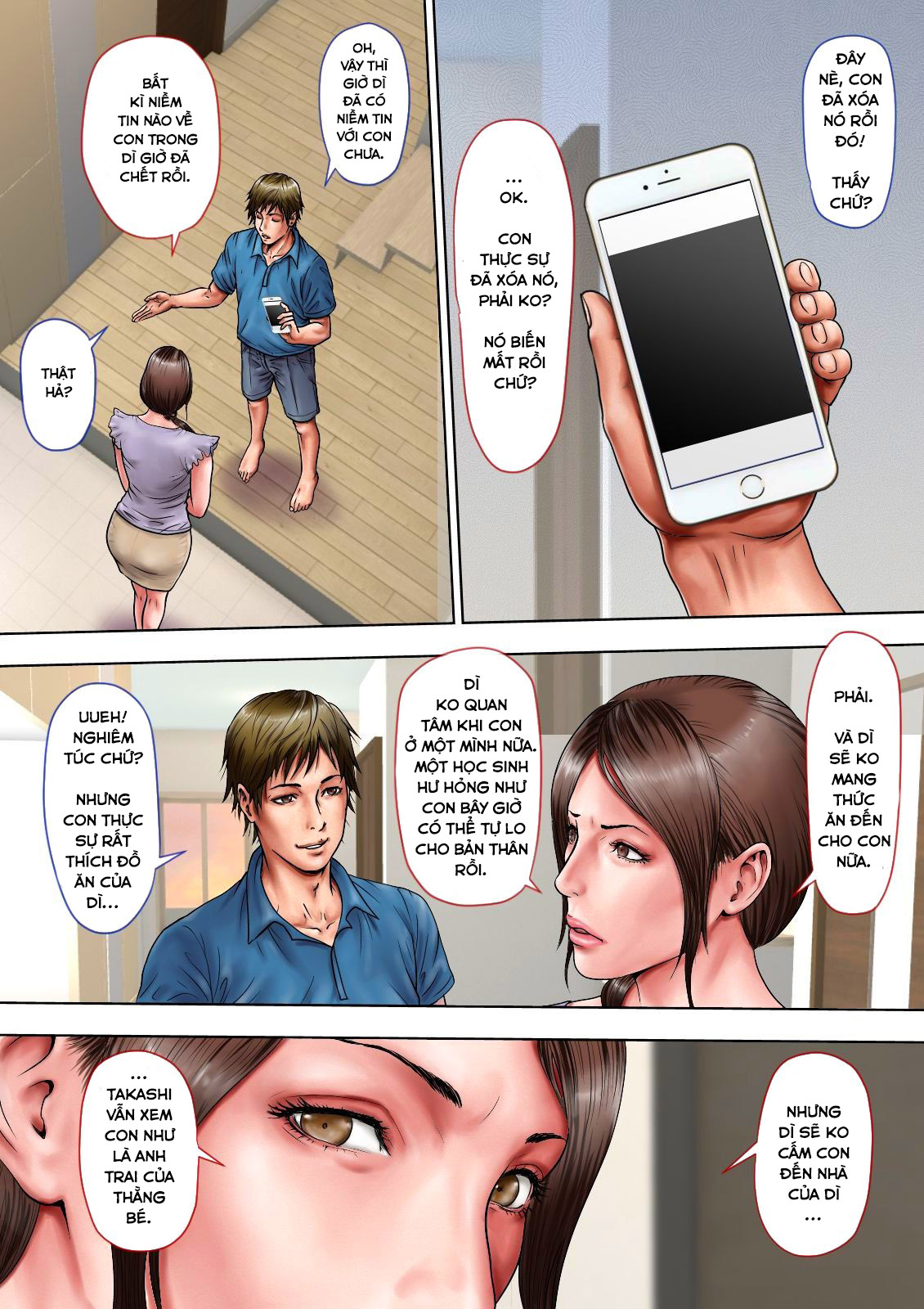 Đọc truyện hentai Thông gian với người dì quyến rũ của tôi - Chương 1.2: Bị bắt ép nước mía thằng cháu?