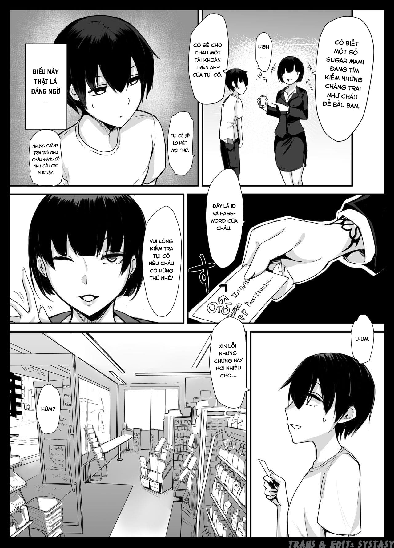 Đọc truyện hentai Sugar Mom! - Oneshot
