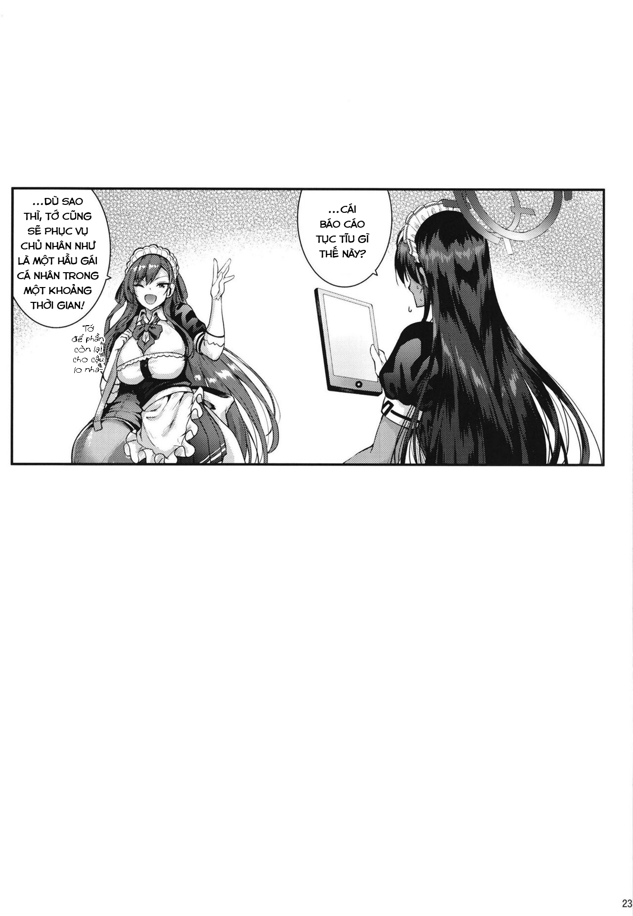 Đọc truyện hentai Goshujin-sama to Issho (Blue Archive) - Oneshot