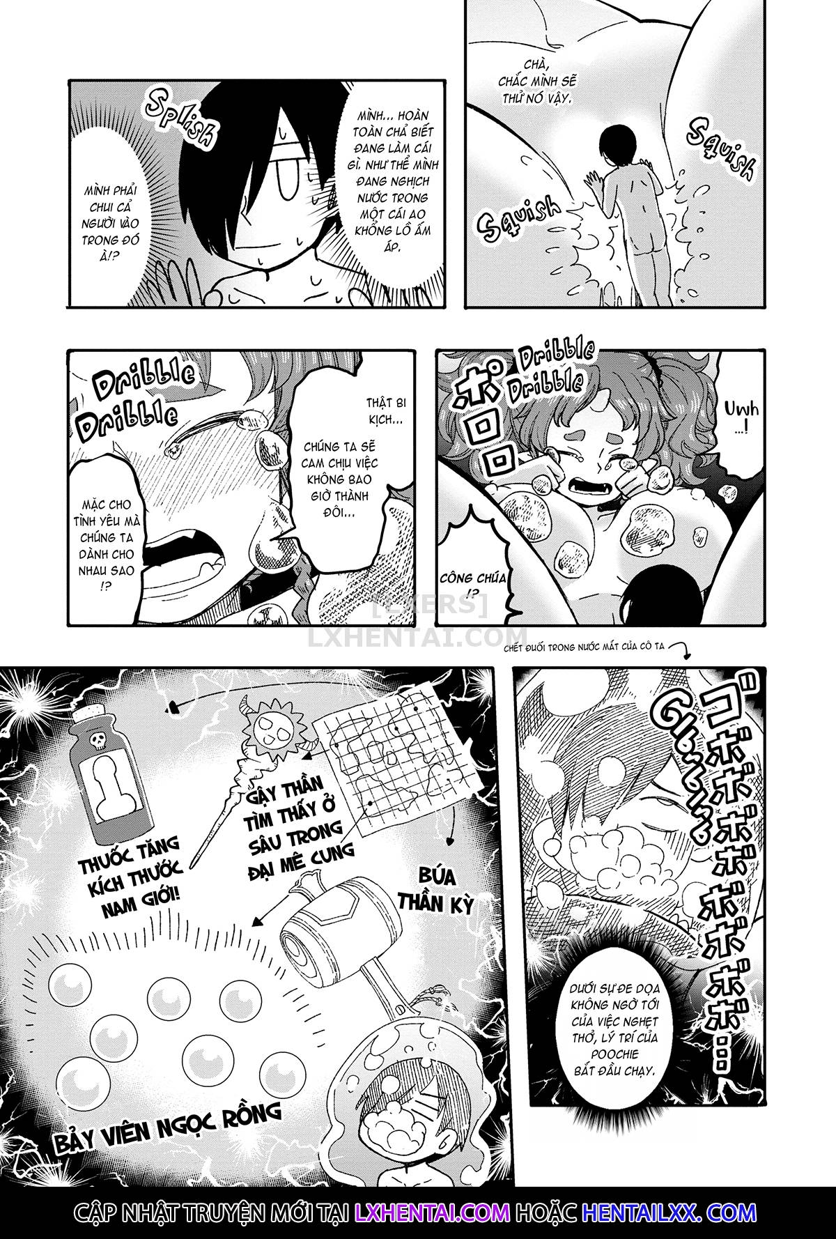 Đọc truyện hentai Monster Girls With a Need for Seed - Chap 7 - The Story of a Giantess from Another World with a Need for Seed