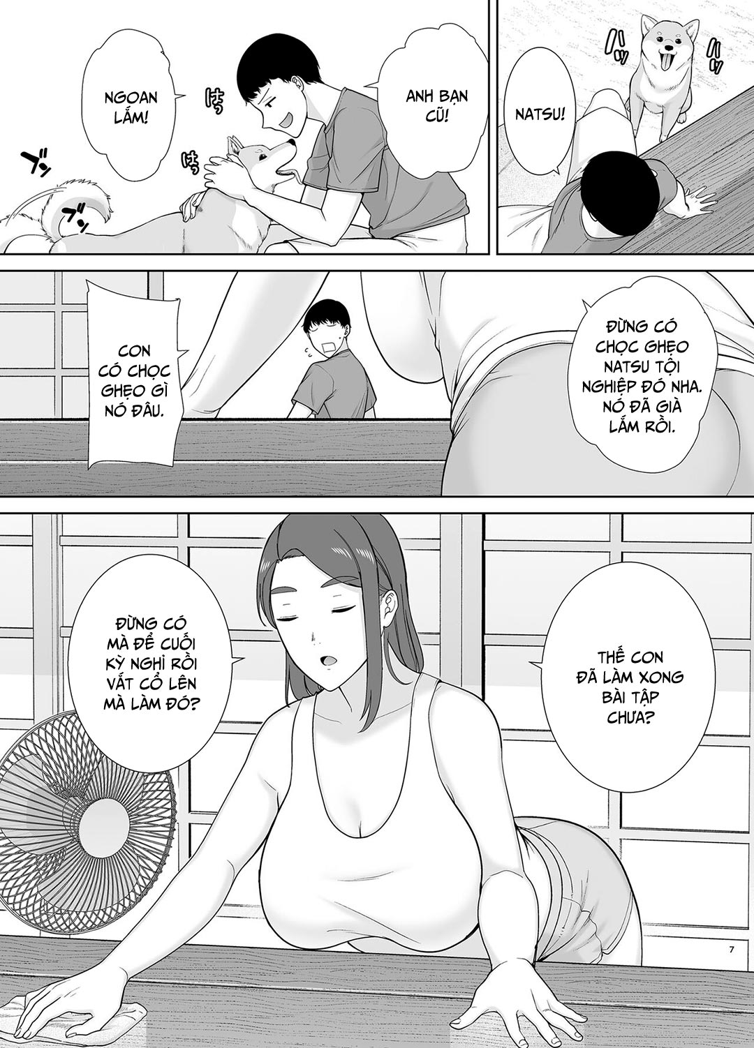 Đọc truyện hentai Mẹ là người phụ nữ mà tôi yêu - Chap 5A - Chuyến về quê nội