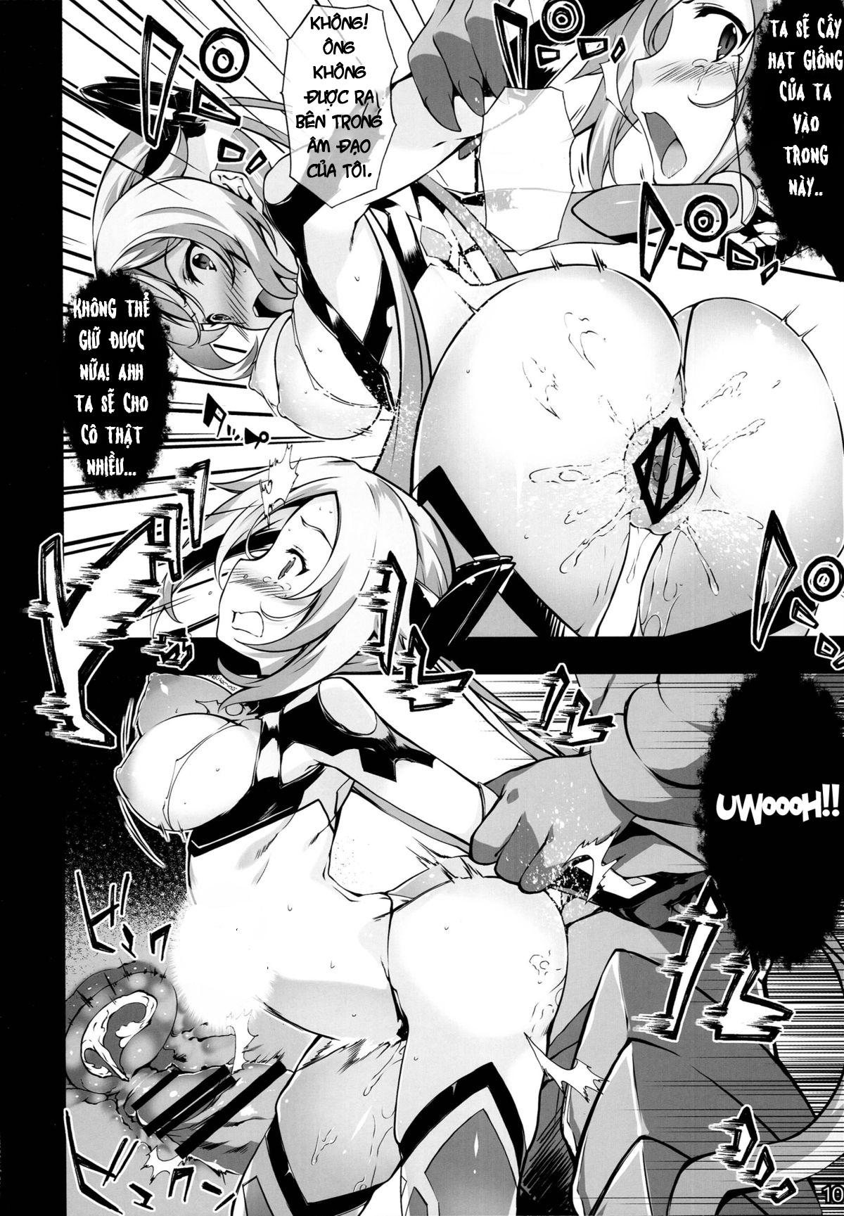 Đọc truyện hentai Watashi Hero ni Naremasen deshita - Oneshot