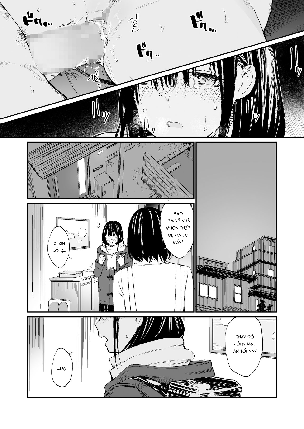 Đọc truyện hentai Lỗ lồn của mình được lấp đầy bởi một chú già - Oneshot