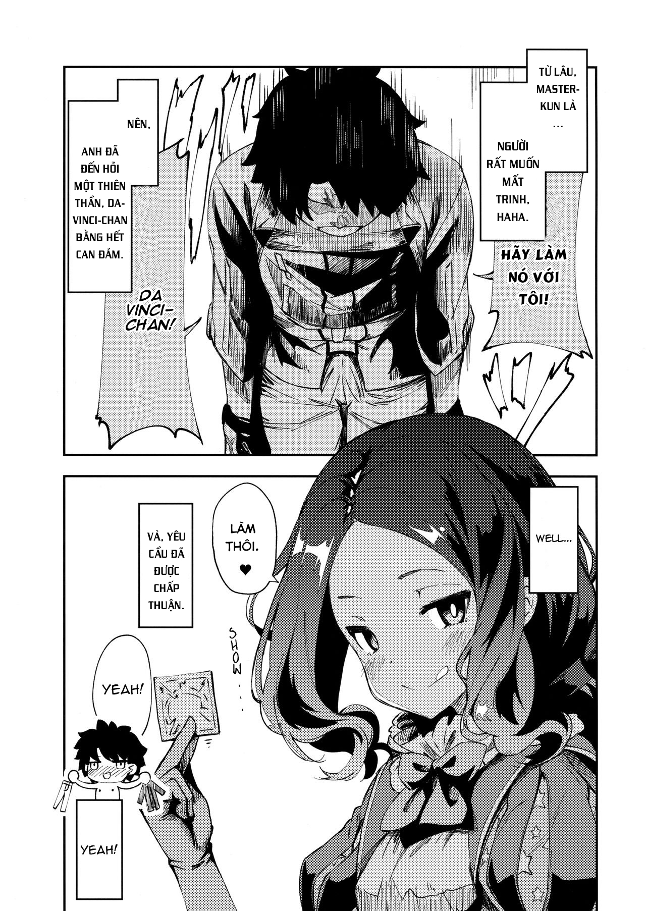 Đọc truyện hentai Onegai Sureba Yarasete Kureru Da Vinci-chan - Oneshot
