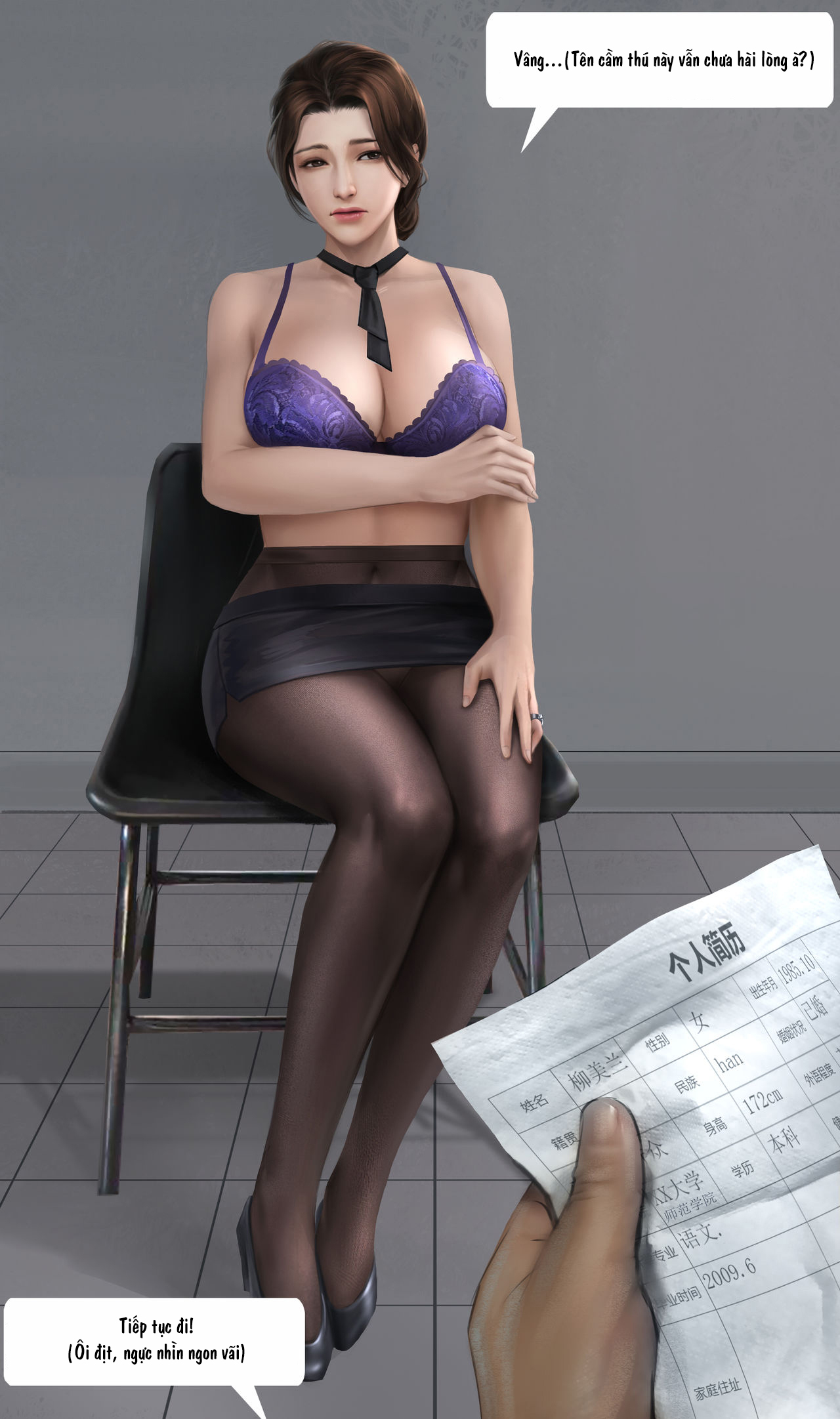 Đọc truyện hentai Liễu Mĩ Lan - Chương 1: Phỏng vấn.