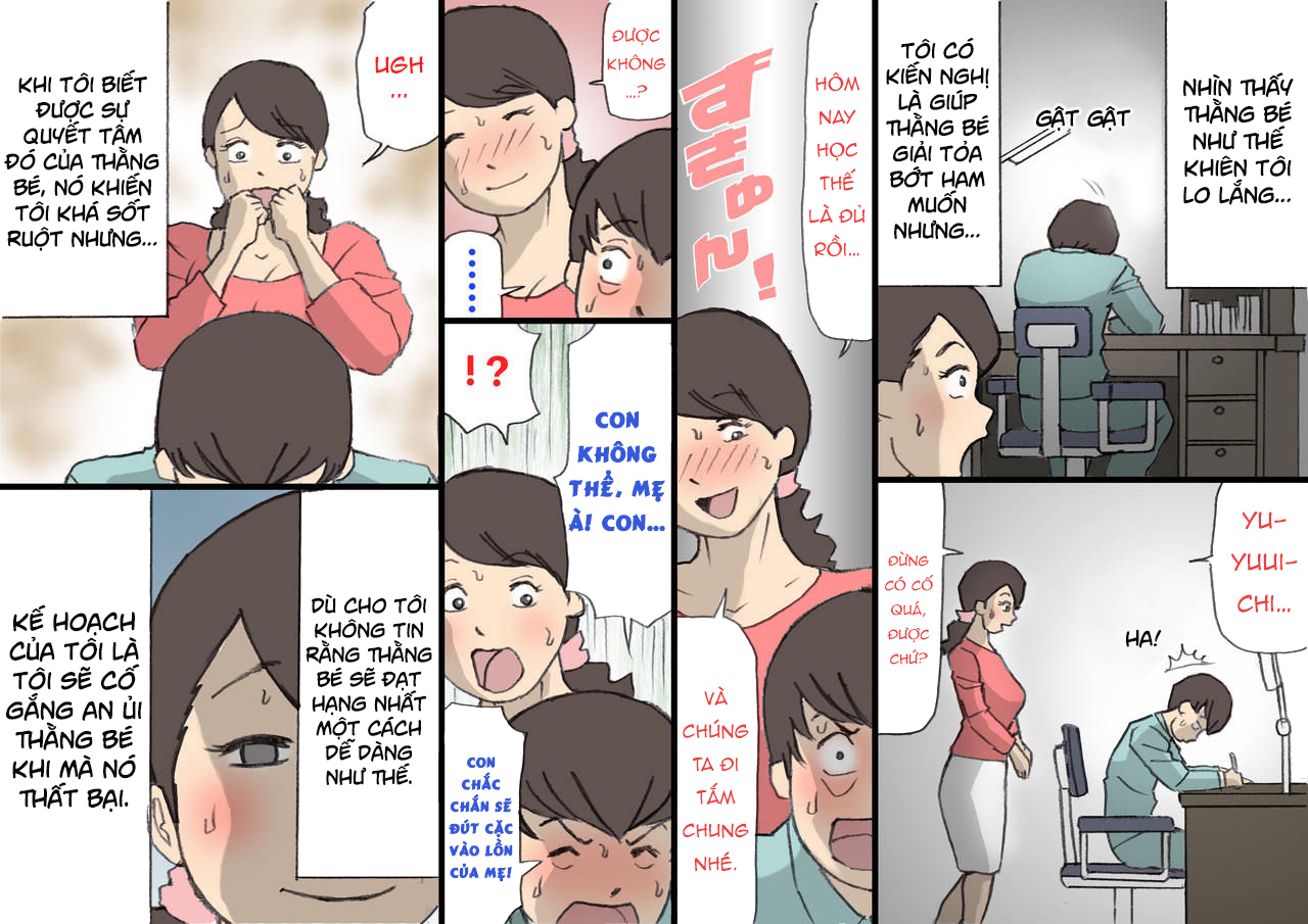 Đọc truyện hentai Okaa-san wa Homete Nobasu Kyouiku Houshin - Chap 1.1