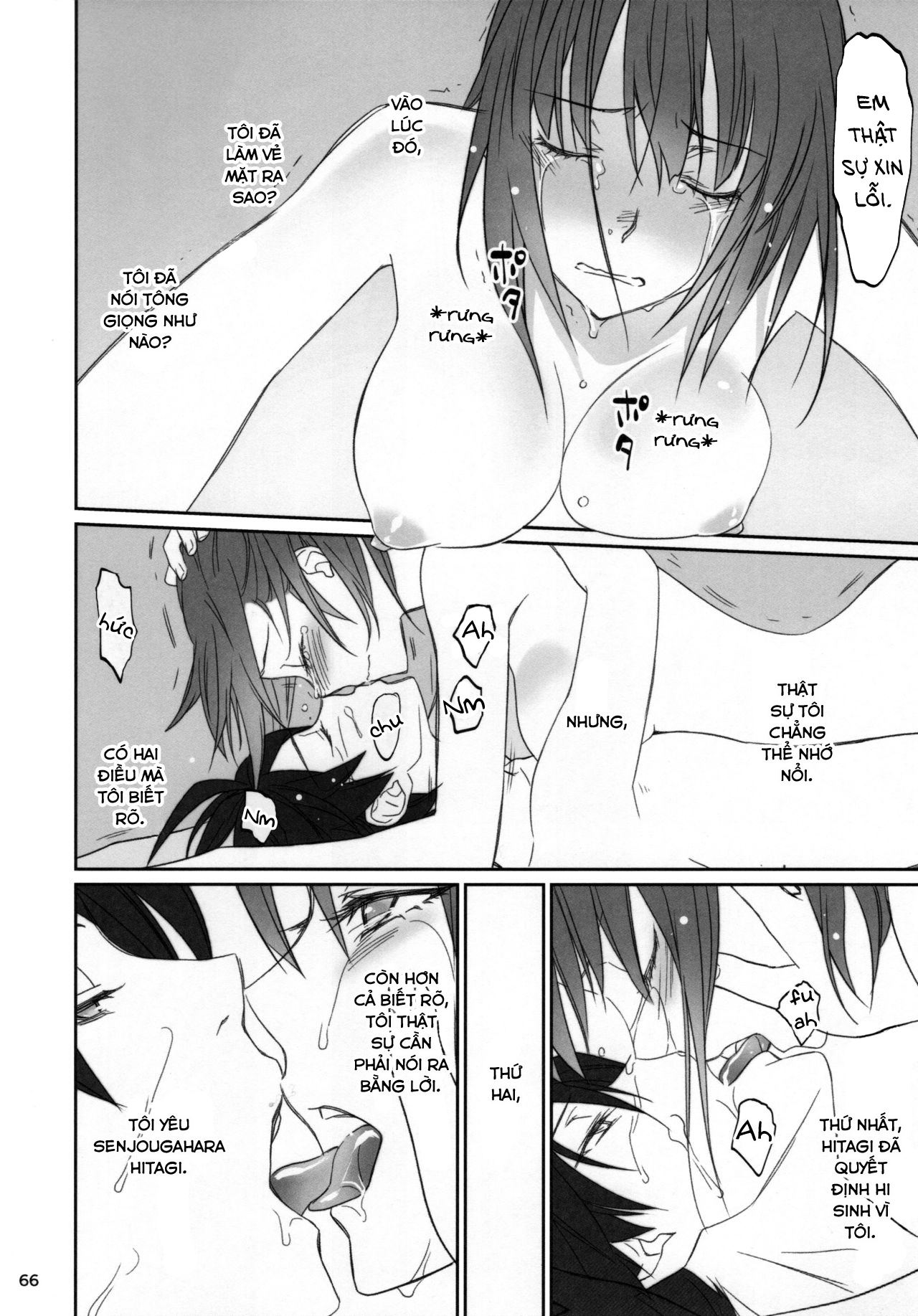 Đọc truyện hentai Hitagi family (Bakemonogatari) - Chap 3.3- End.
